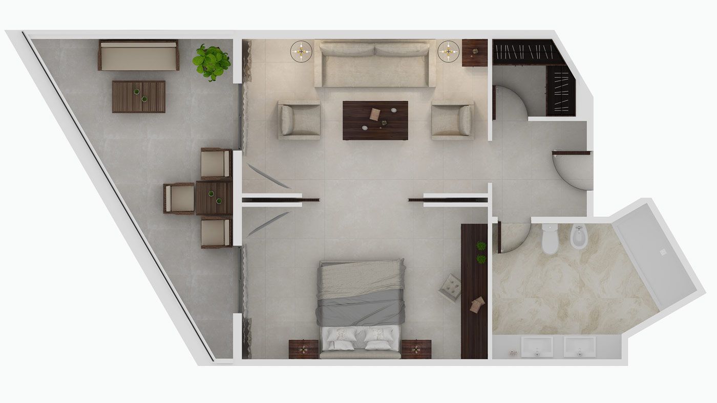 Avra Suite One Bedroom