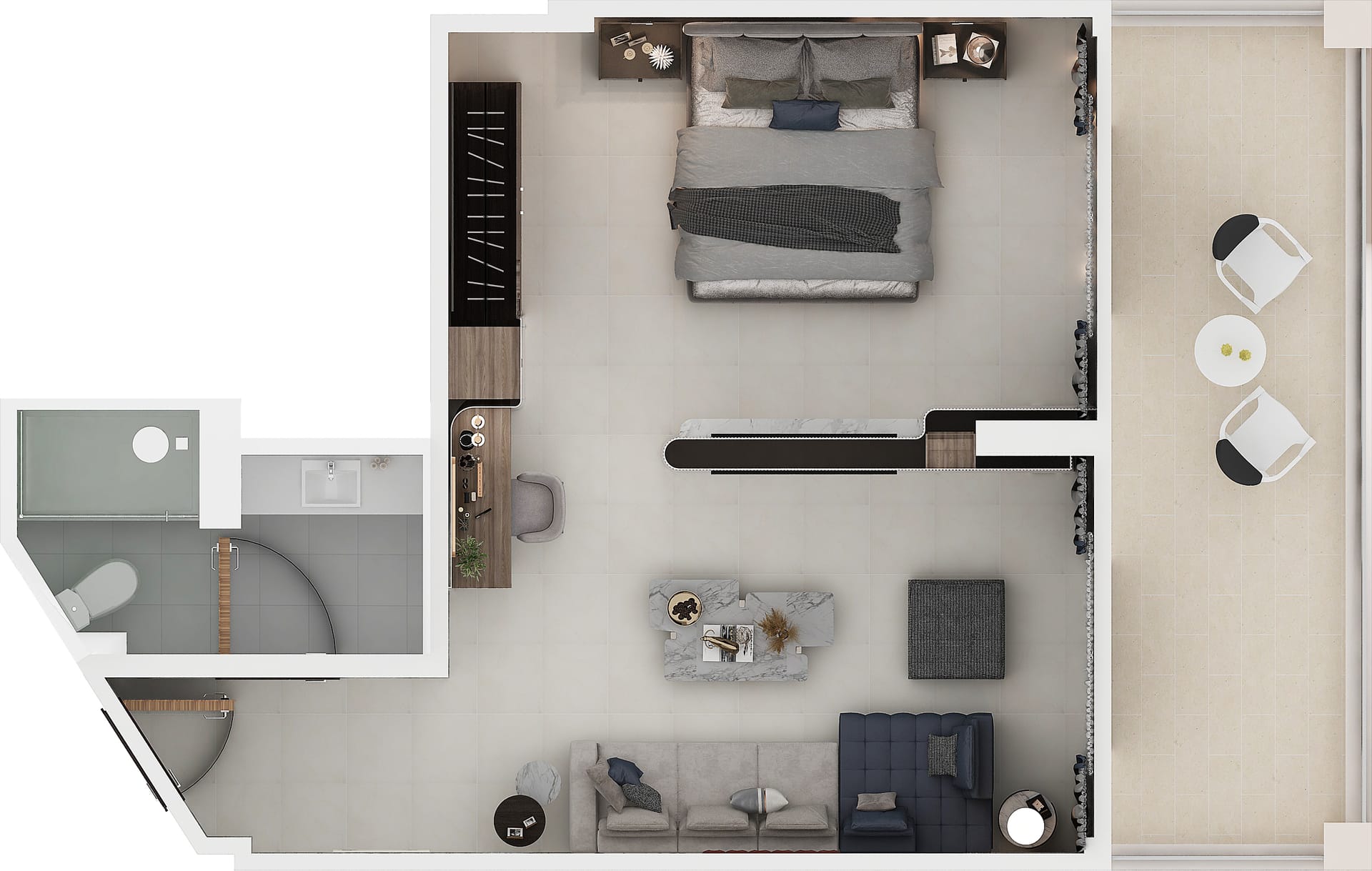 Ariadne Suite One Bedroom