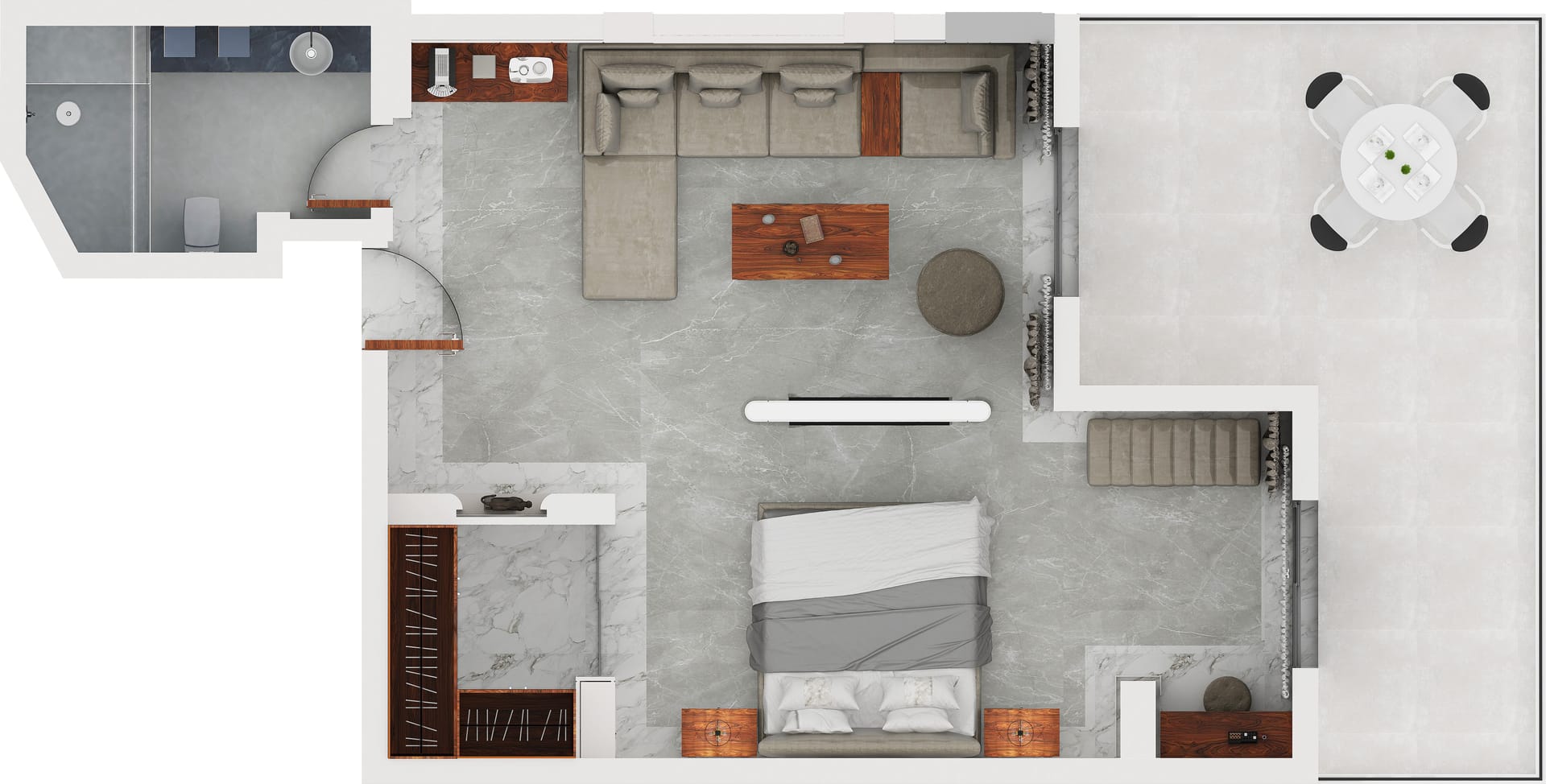 Roan Suite One Bedroom