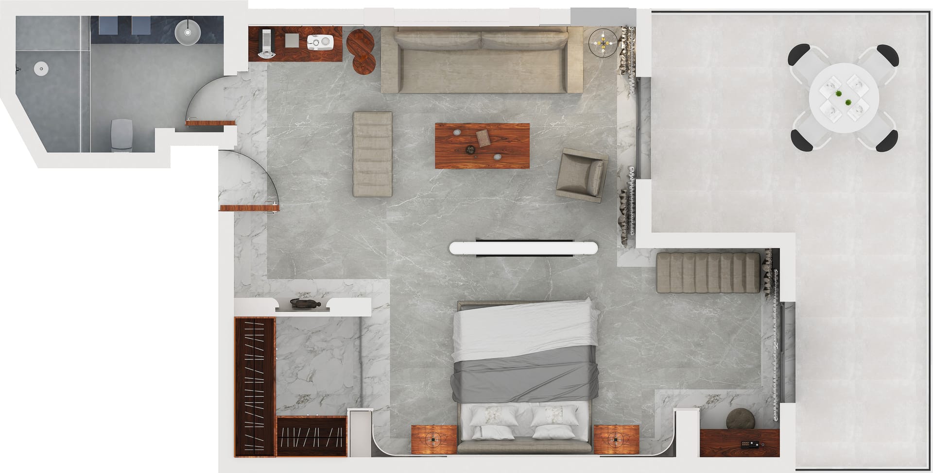 Orion Suite One Bedroom Sea View