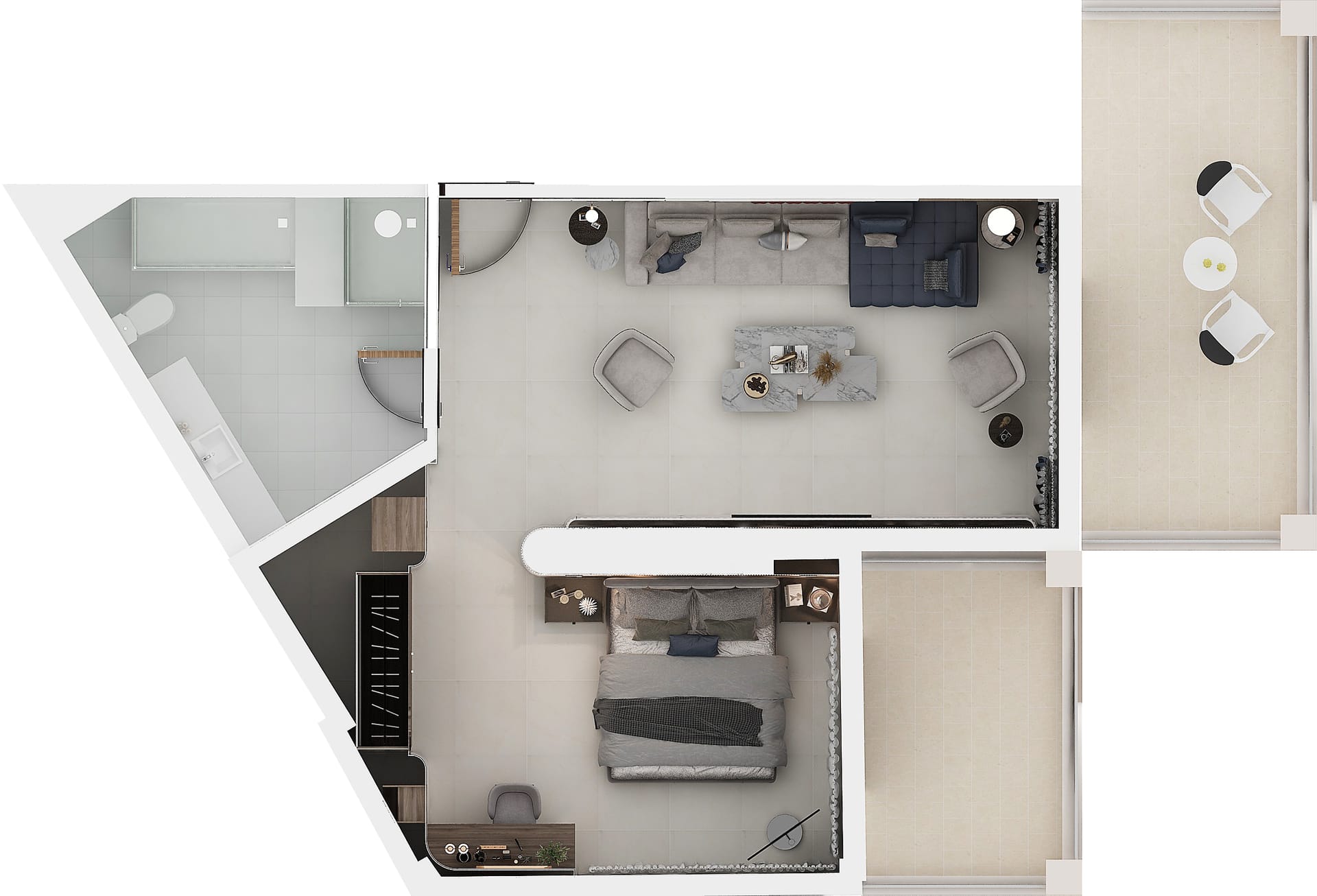 Calista Suite One Bedroom Sea View