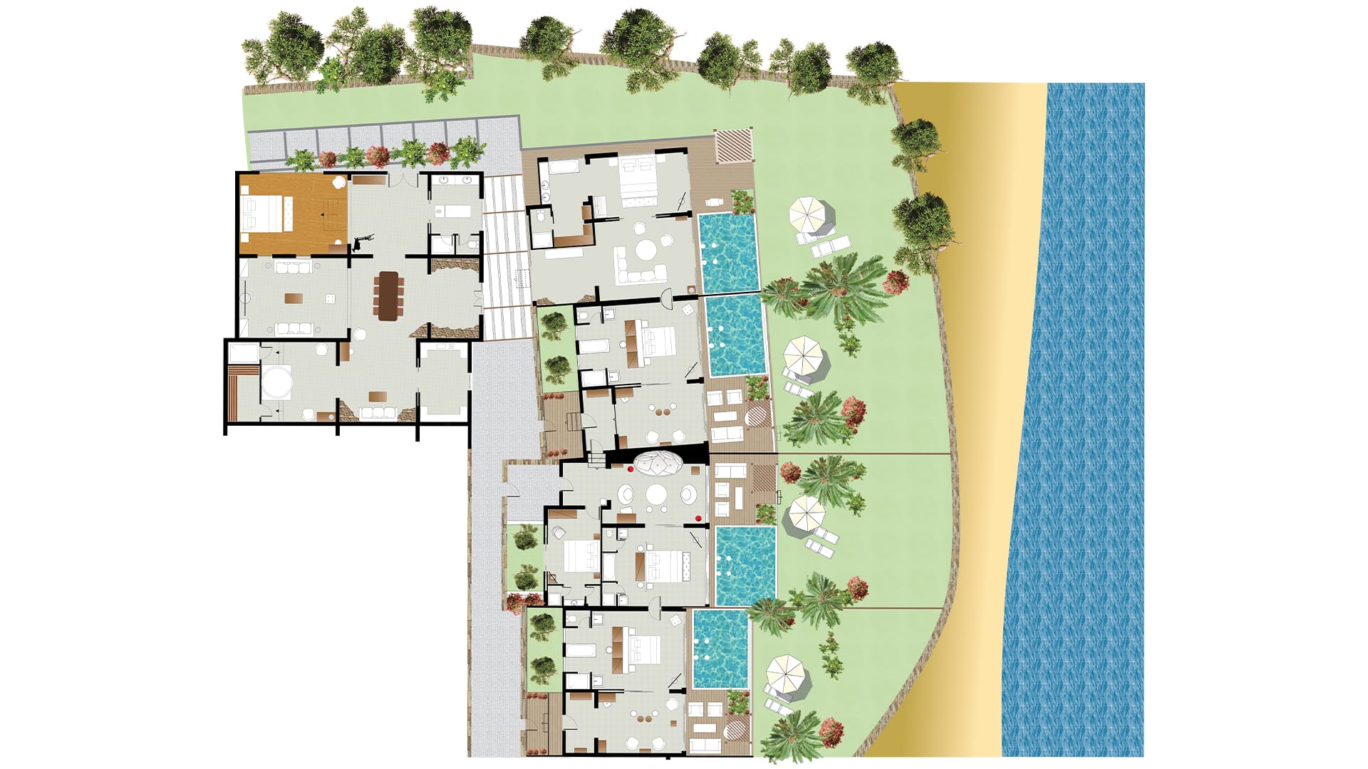 6 Bedroom Waterfront Villa