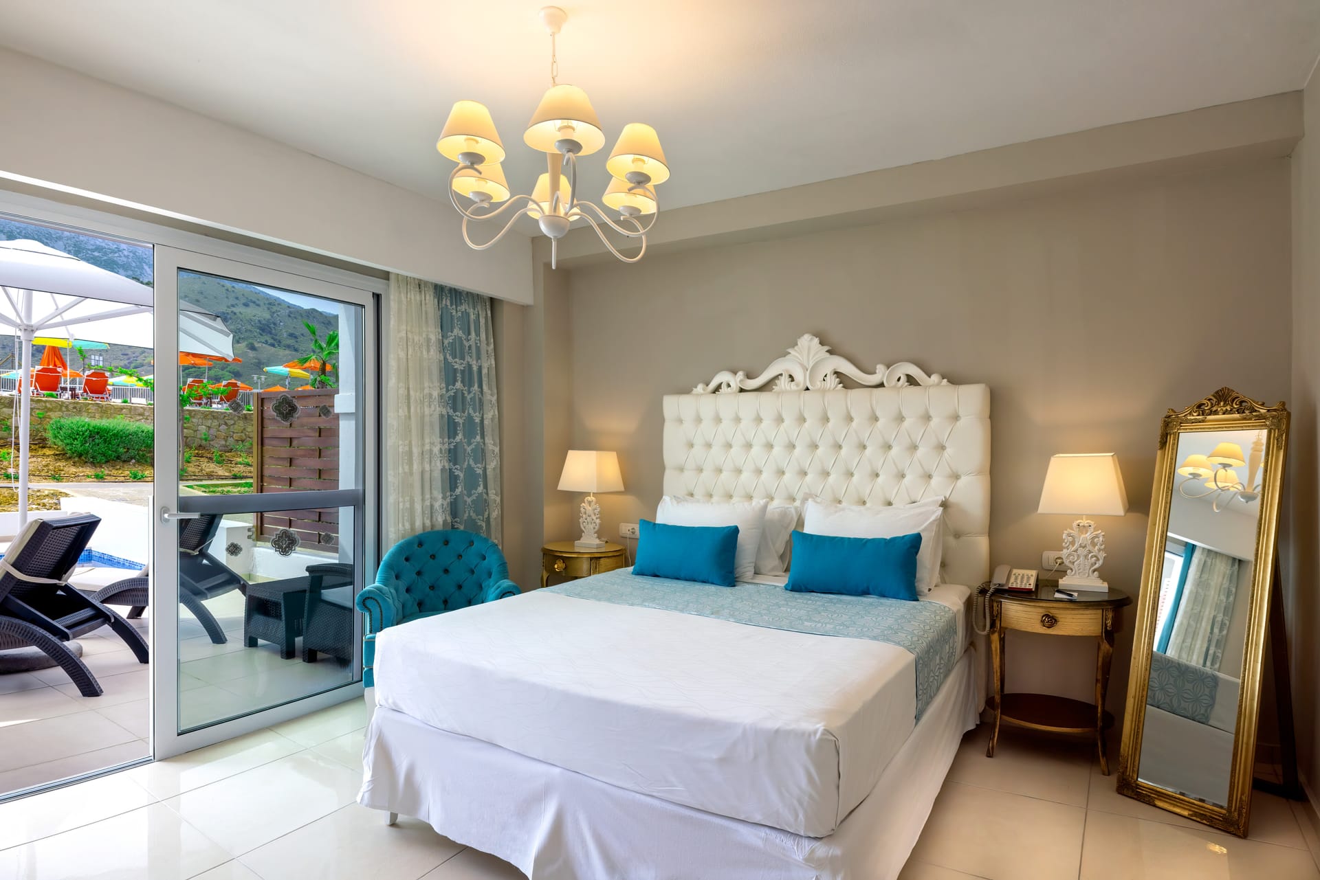 2 Bedrooms Family De Lux Private Pool (5 persons)