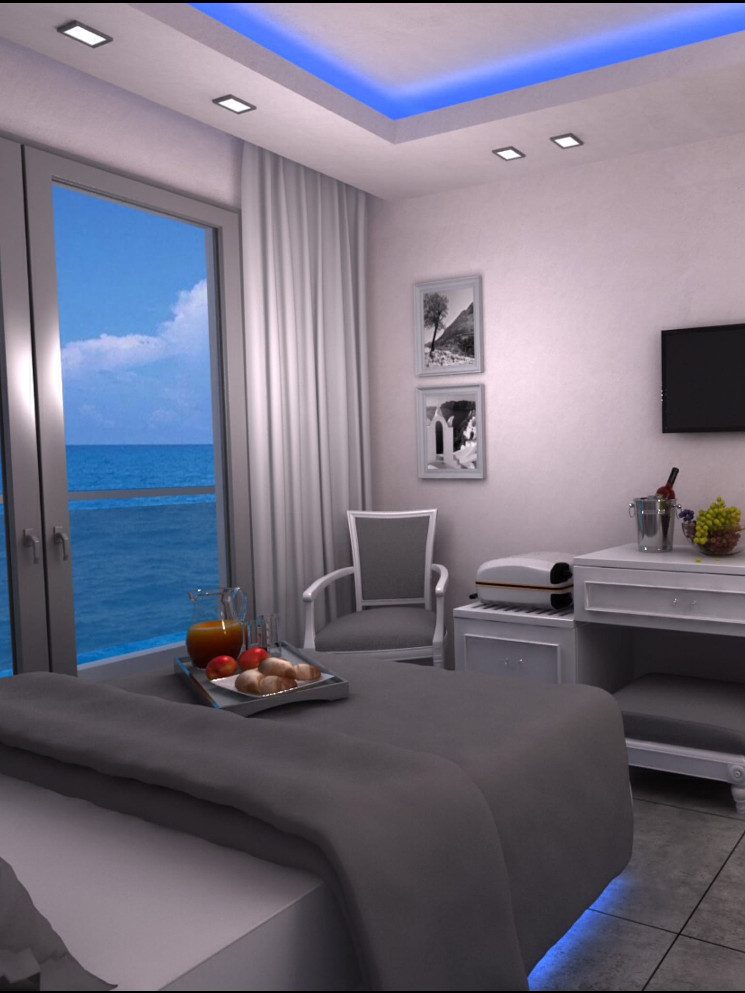 Luxury Quadruple Sea View