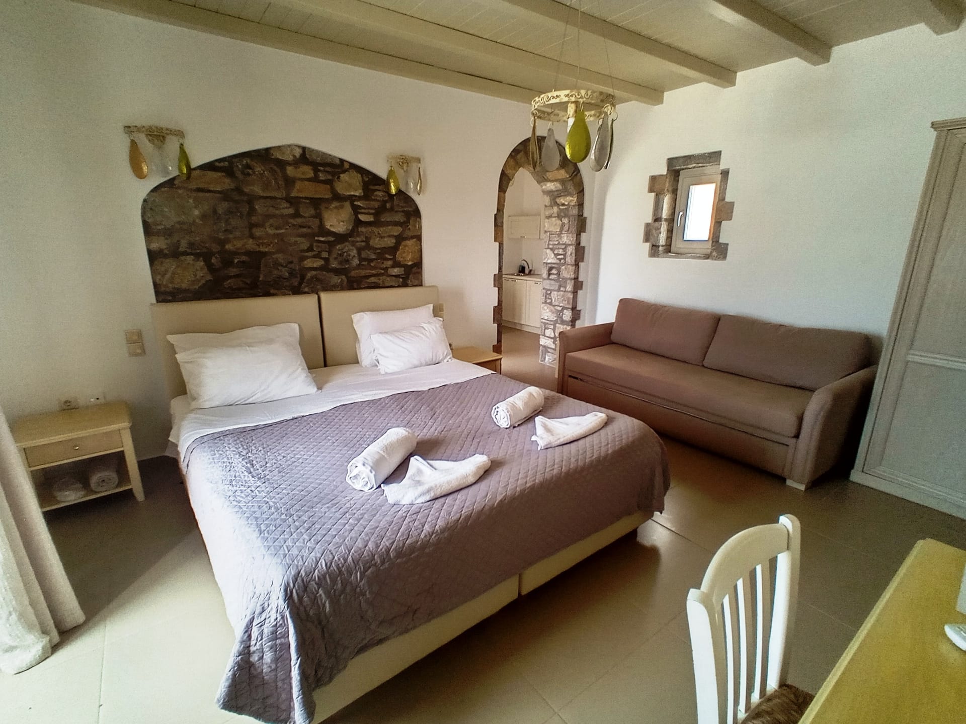 Superior Apartment First Floor with Sea View - Rear