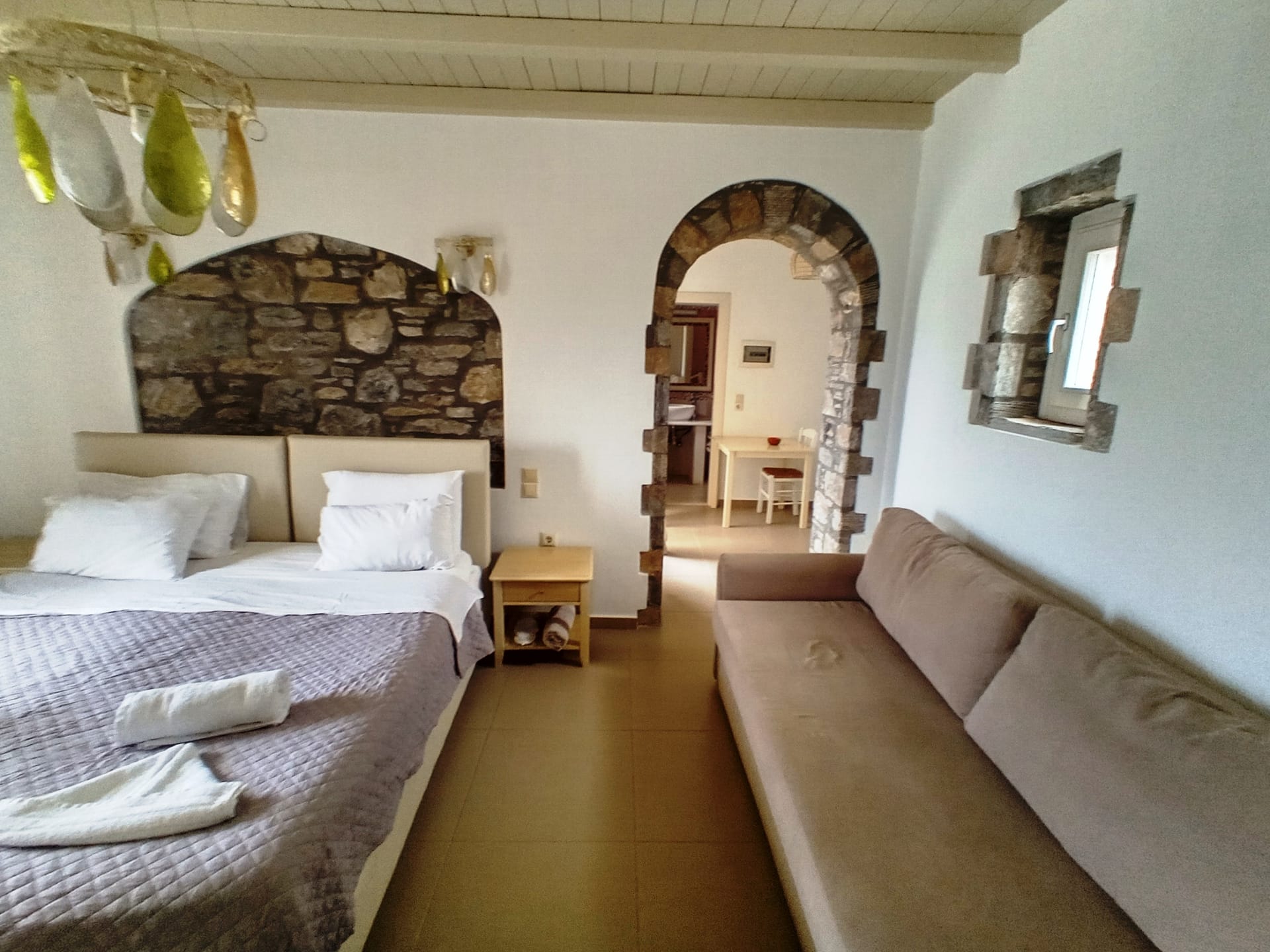 Superior Apartment First Floor with Sea View - Rear