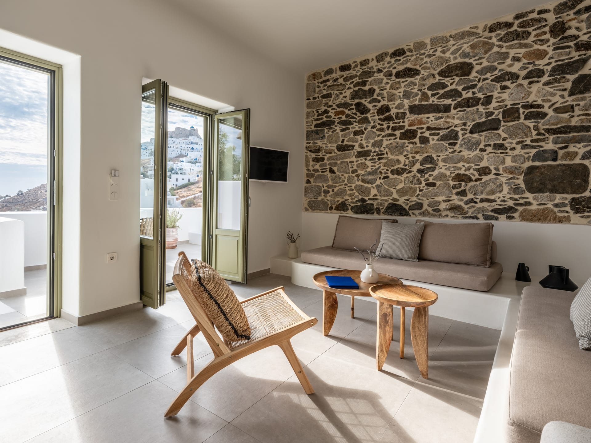 Maisonette Apartment (split level) - located at Chora (Astypalaia)