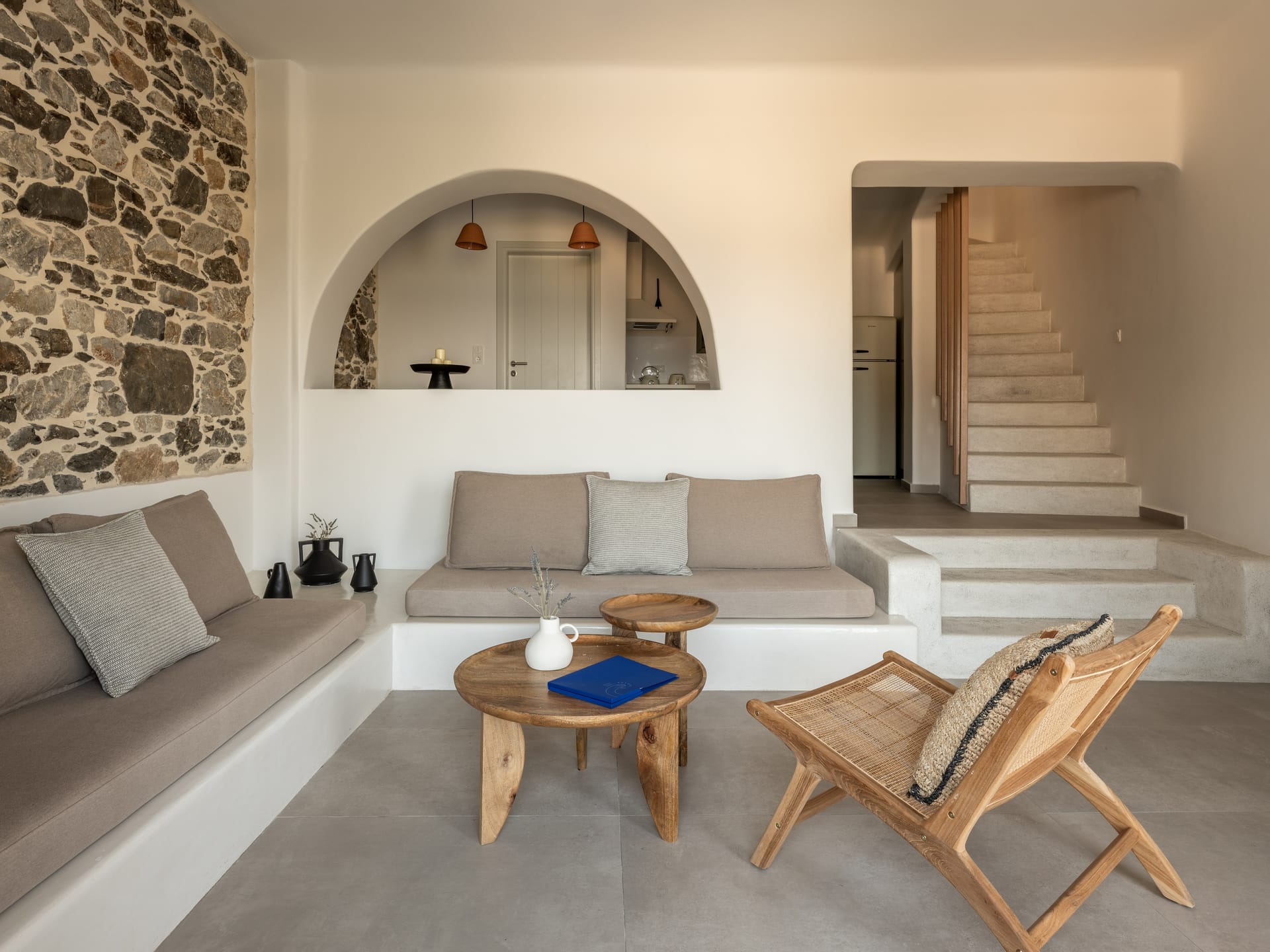 Maisonette Apartment (split level) - located at Chora (Astypalaia)