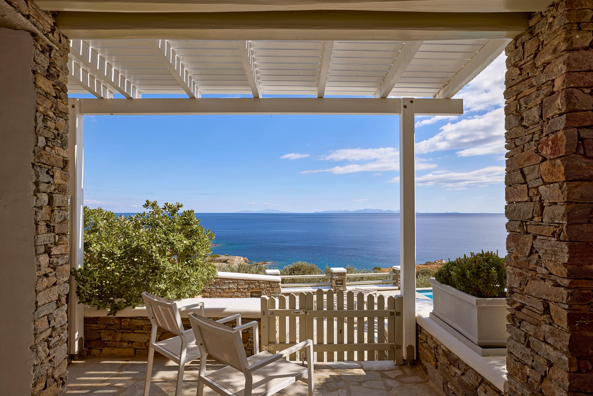 Double Room | Pool Side with Sea View