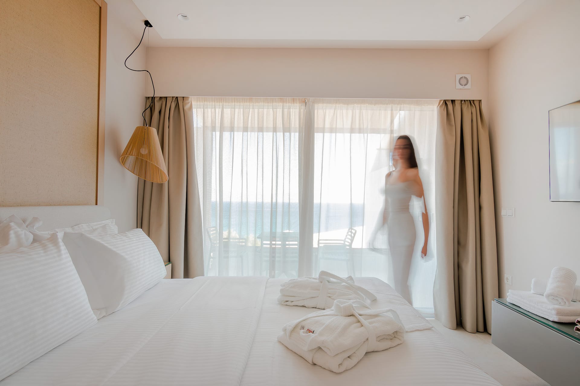 Deluxe Double or Twin Room with Sea View