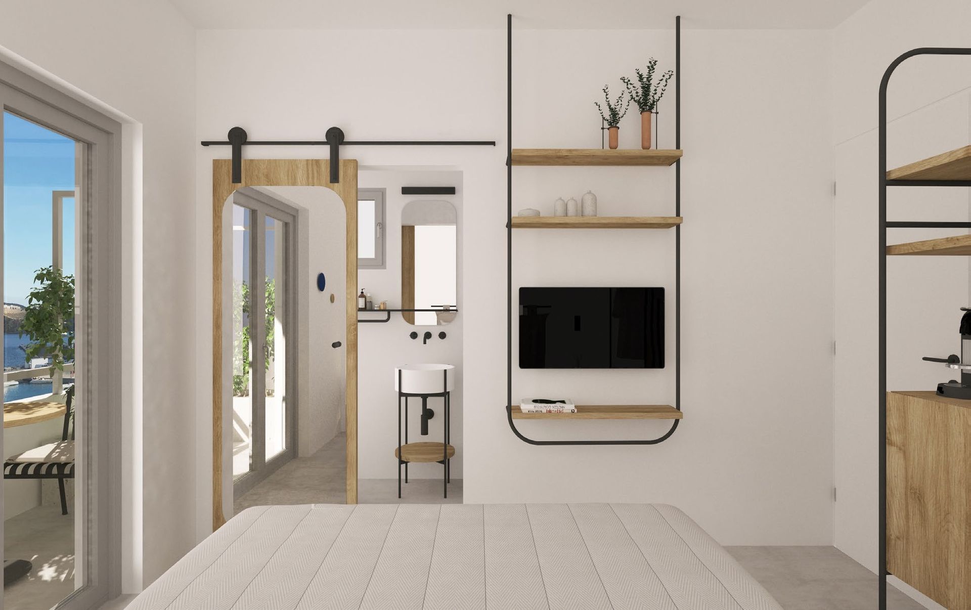 Double + Cool Marina & Sea View | Second Floor