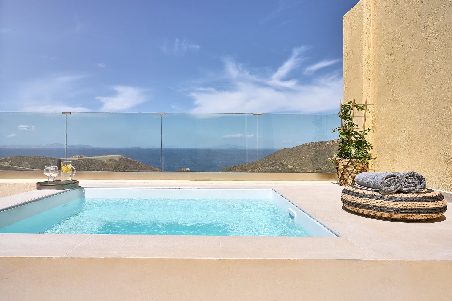 Felicity 1 Bedroom Suite with Outdoor Petit Plunge Pool Sea &amp; Sunset View