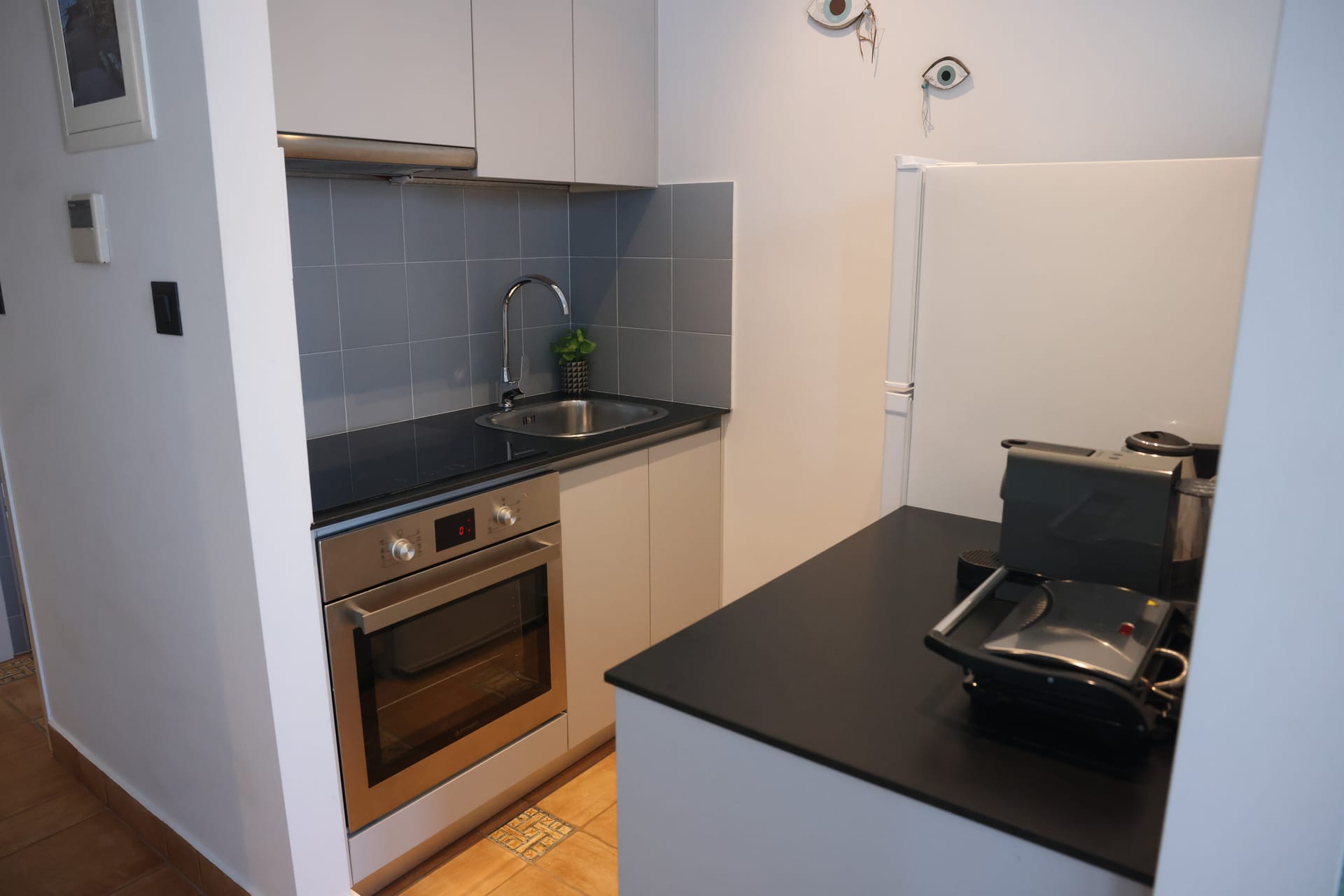 Family Studio with 2 Balconies and Sea View