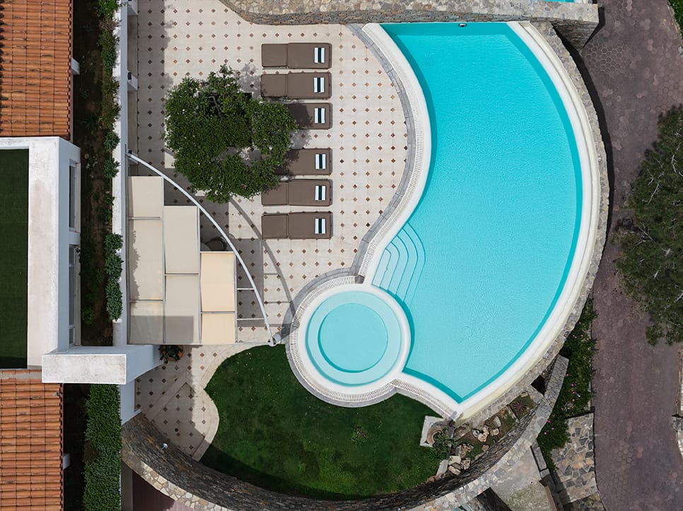 Three Bedroom Presidential Spa Villa | private pool & Sea View