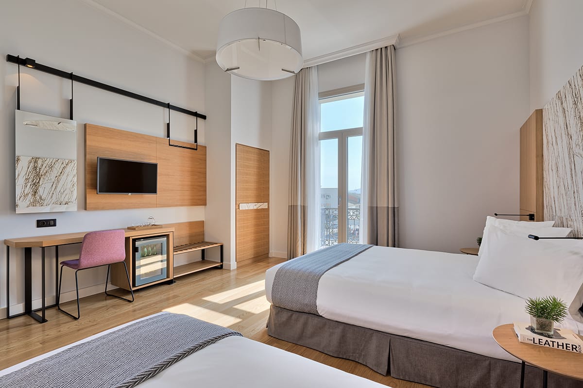 Deluxe triple room sea view