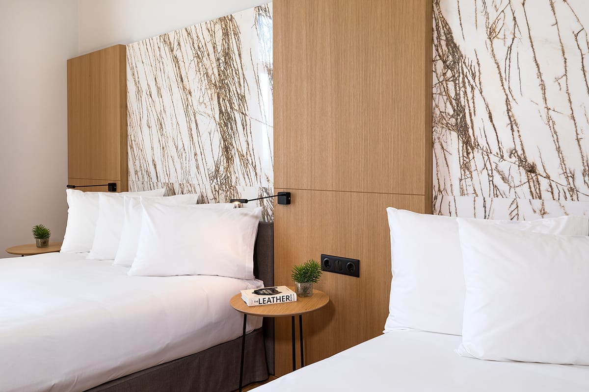 Deluxe triple room sea view