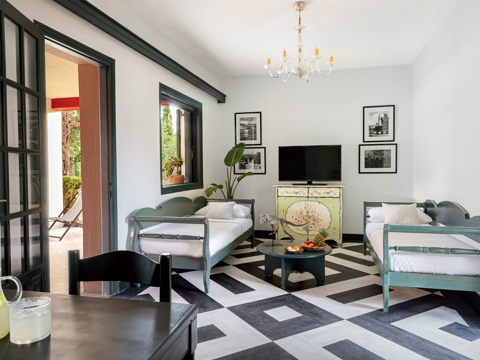 Family Suite at Yucca's Residence Veranda Sharing Pool