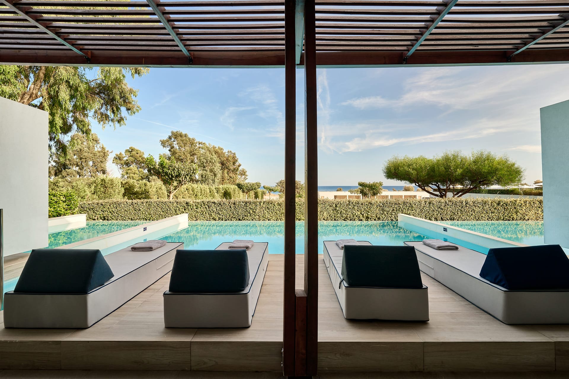 Two-Bedroom Suite with Private Pool & Sea View