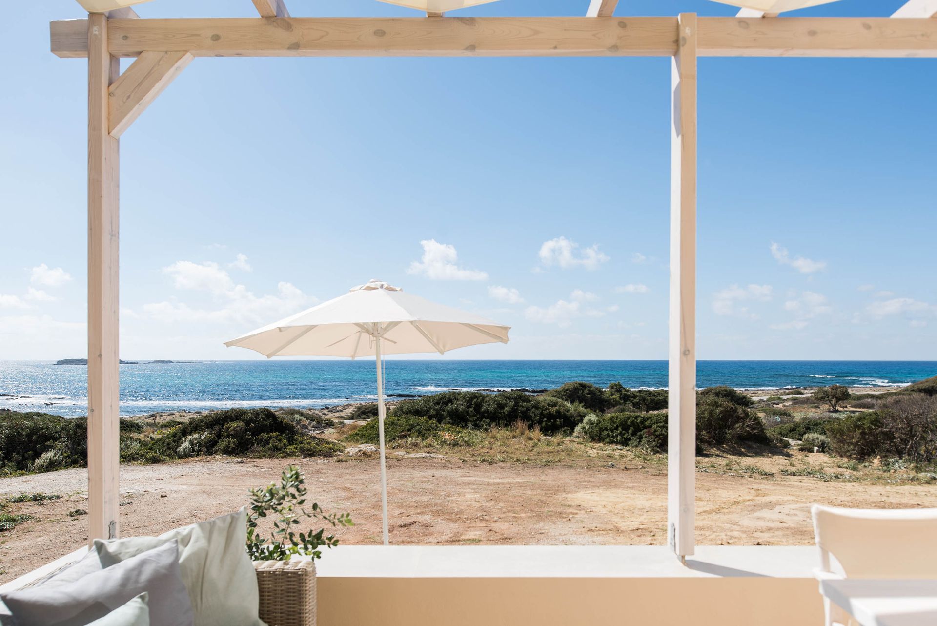 Falasarna Seafront House I 50 m. to the Beach