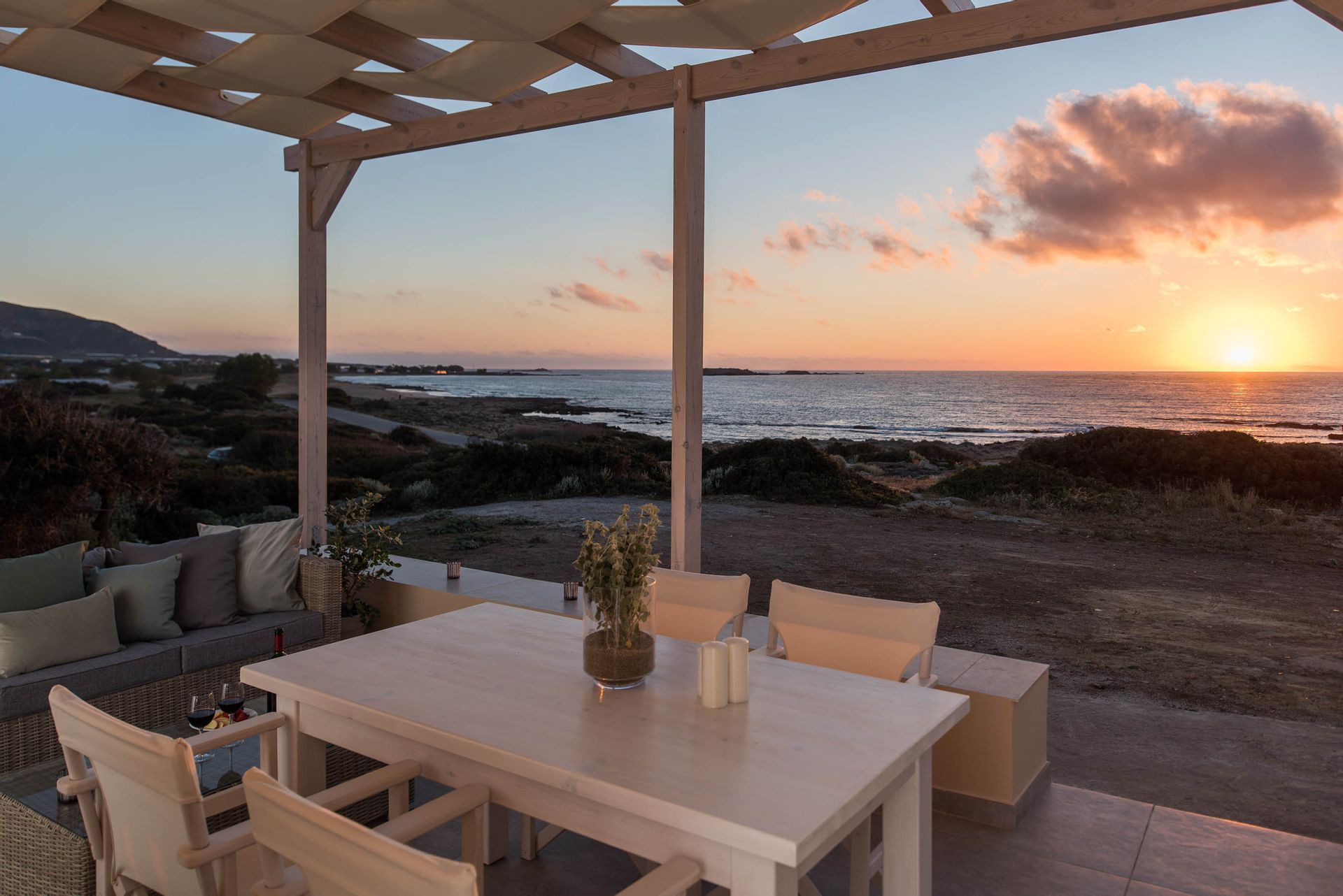 Falasarna Seafront House | 50m Sea - Holiways Collection