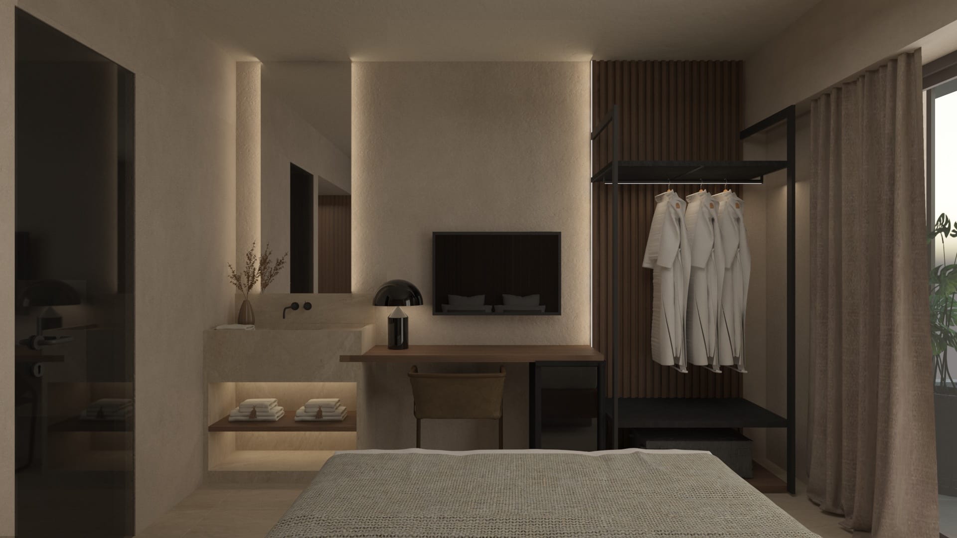 Twin Swim Up with Share Pool