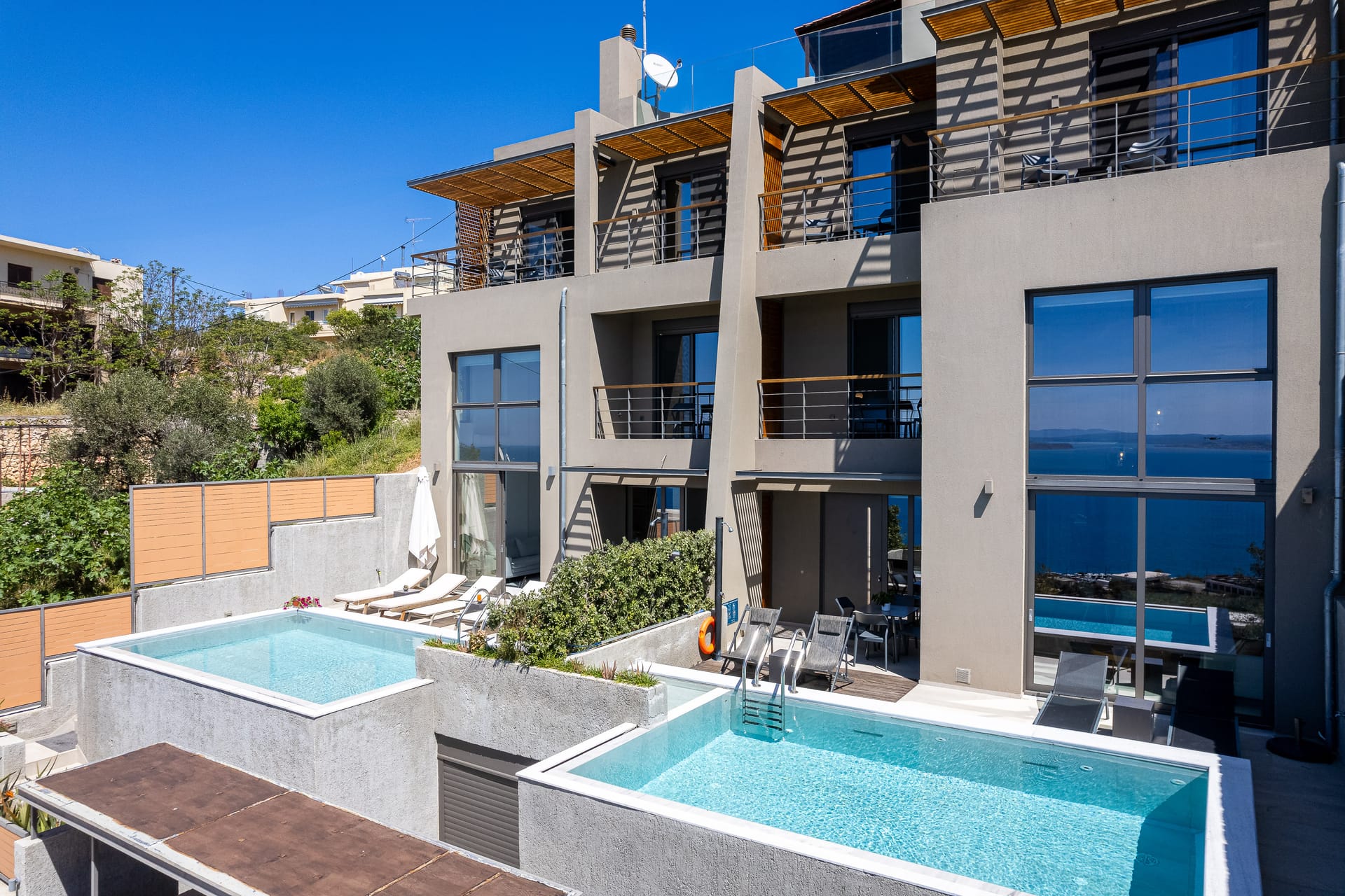 Omnia Villas I Heated* pools &amp; stunning seaviews!