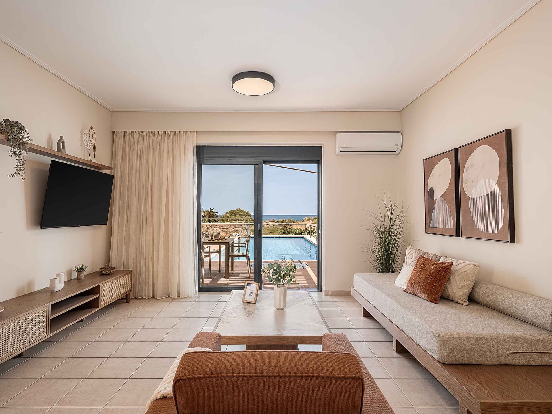 Corali Villa II - Seaview Pool &amp; 450m to Beach