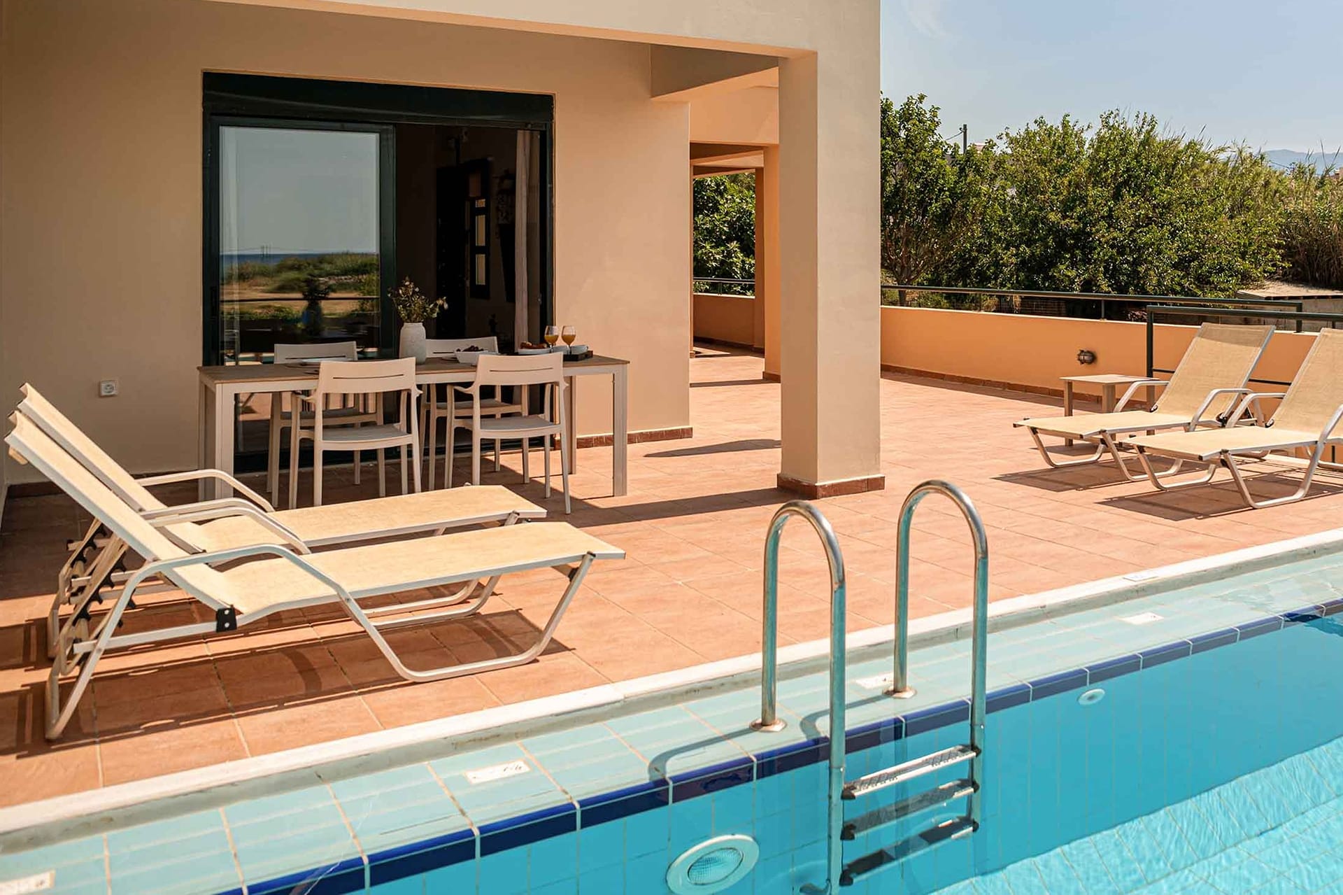Corali Villa IV - Seaview Pool &amp; 450m to Beach