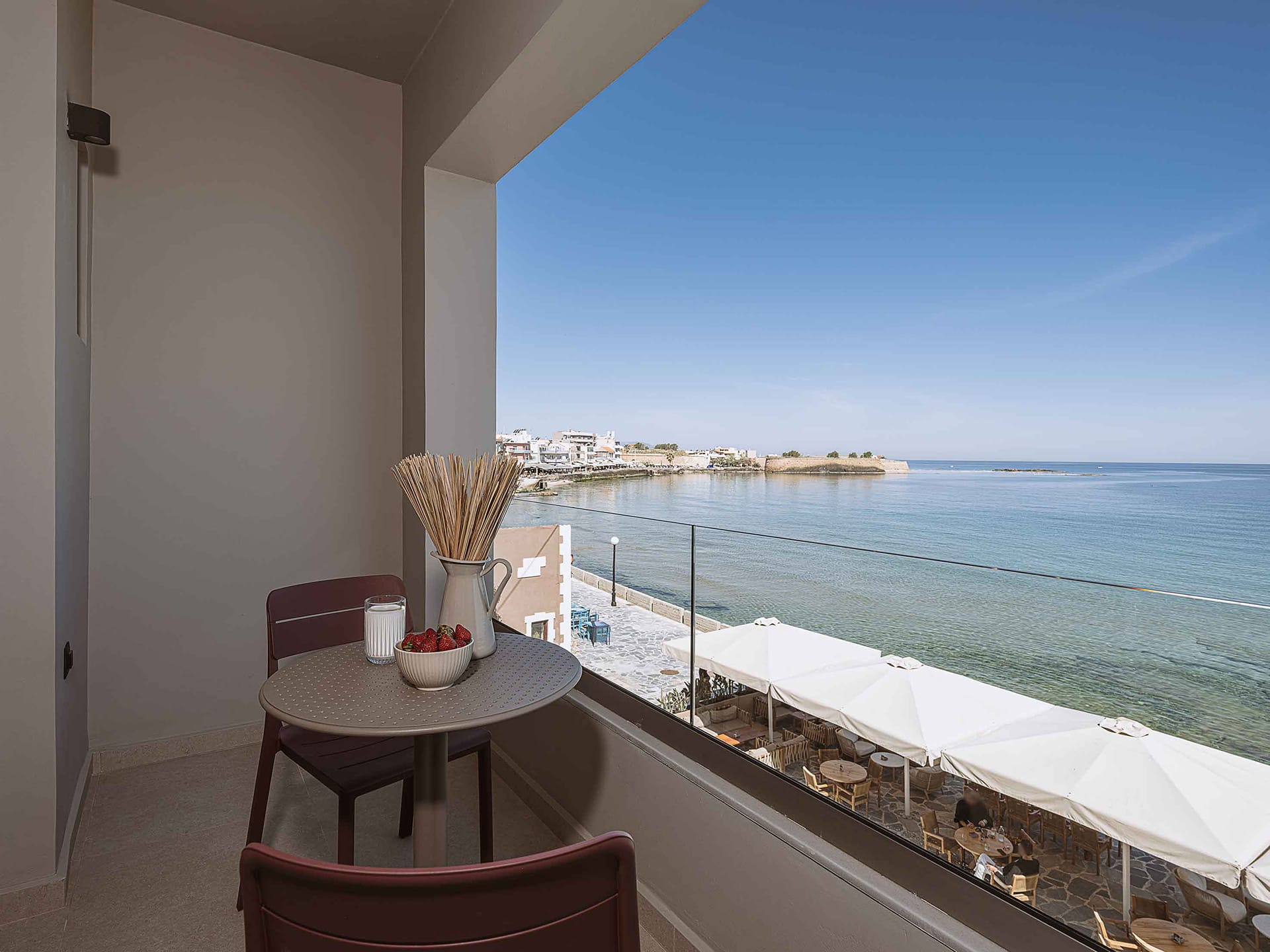 Chania Mocenigo Luxury Room II-15m to sea seaview
