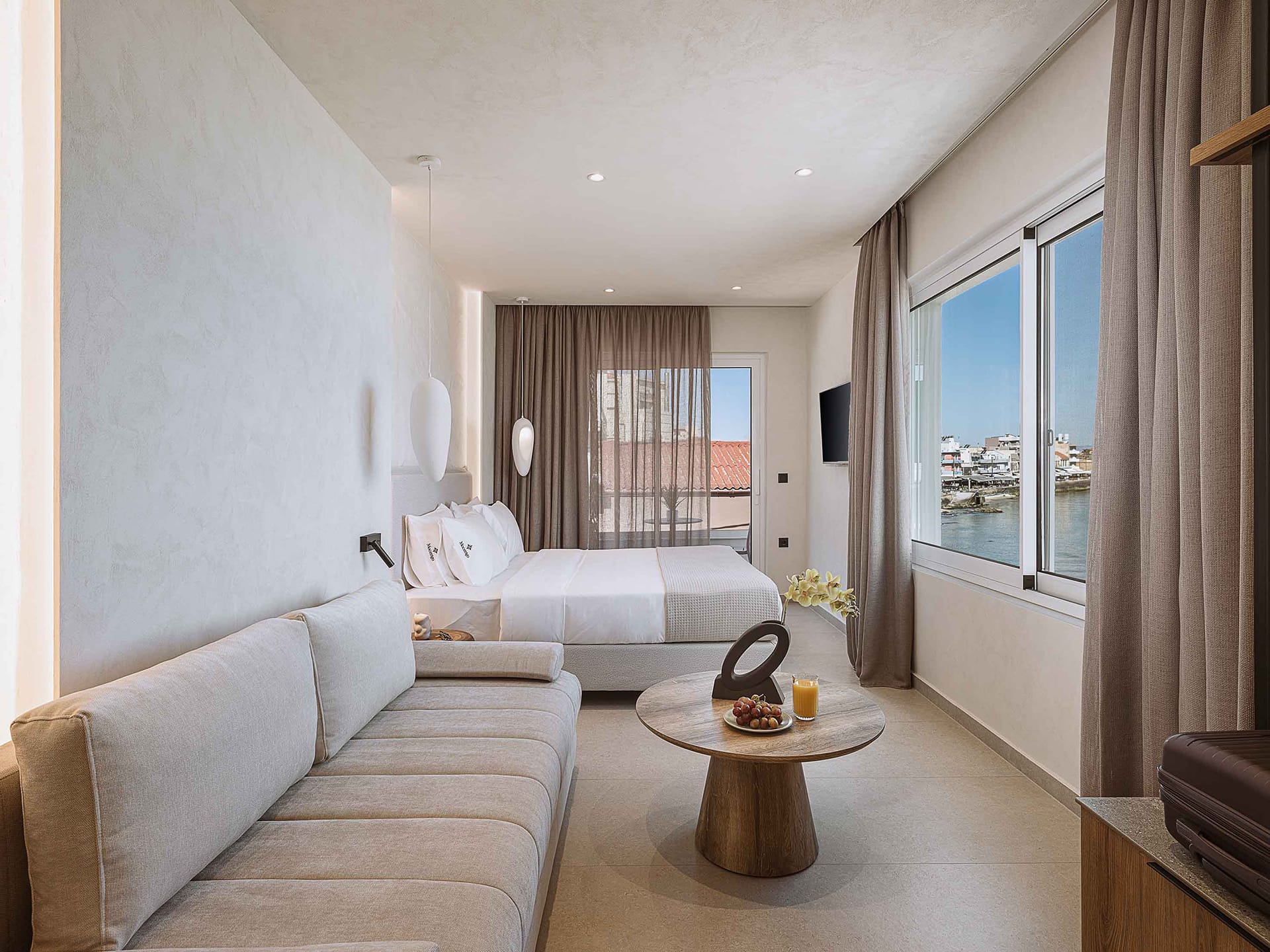Chania Mocenigo Luxury Room III-Seaview15m to sea