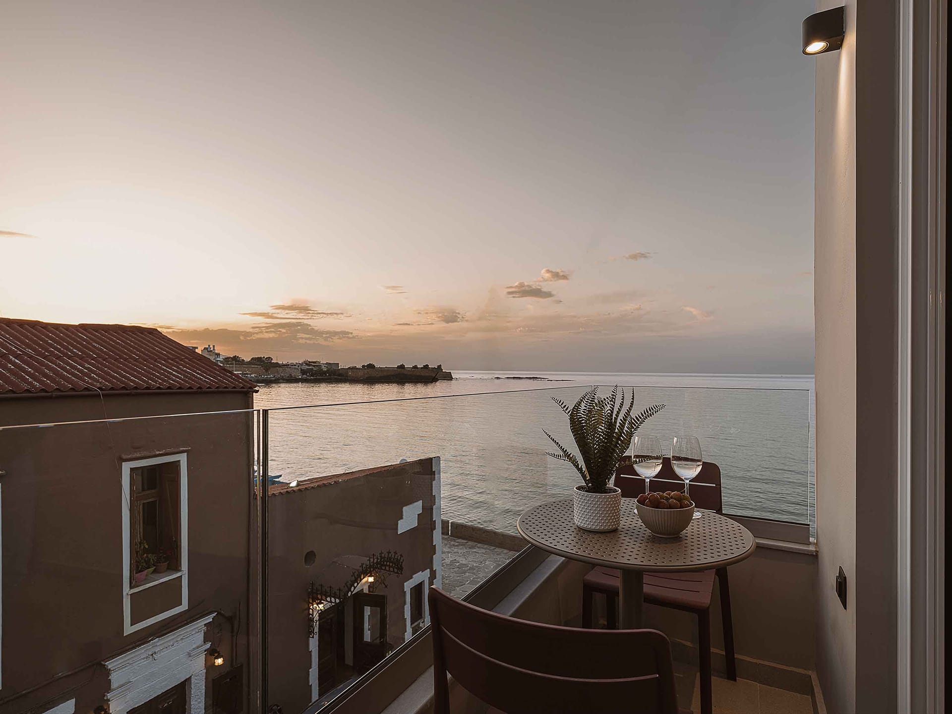 Chania Mocenigo Luxury Room III-Seaview15m to sea