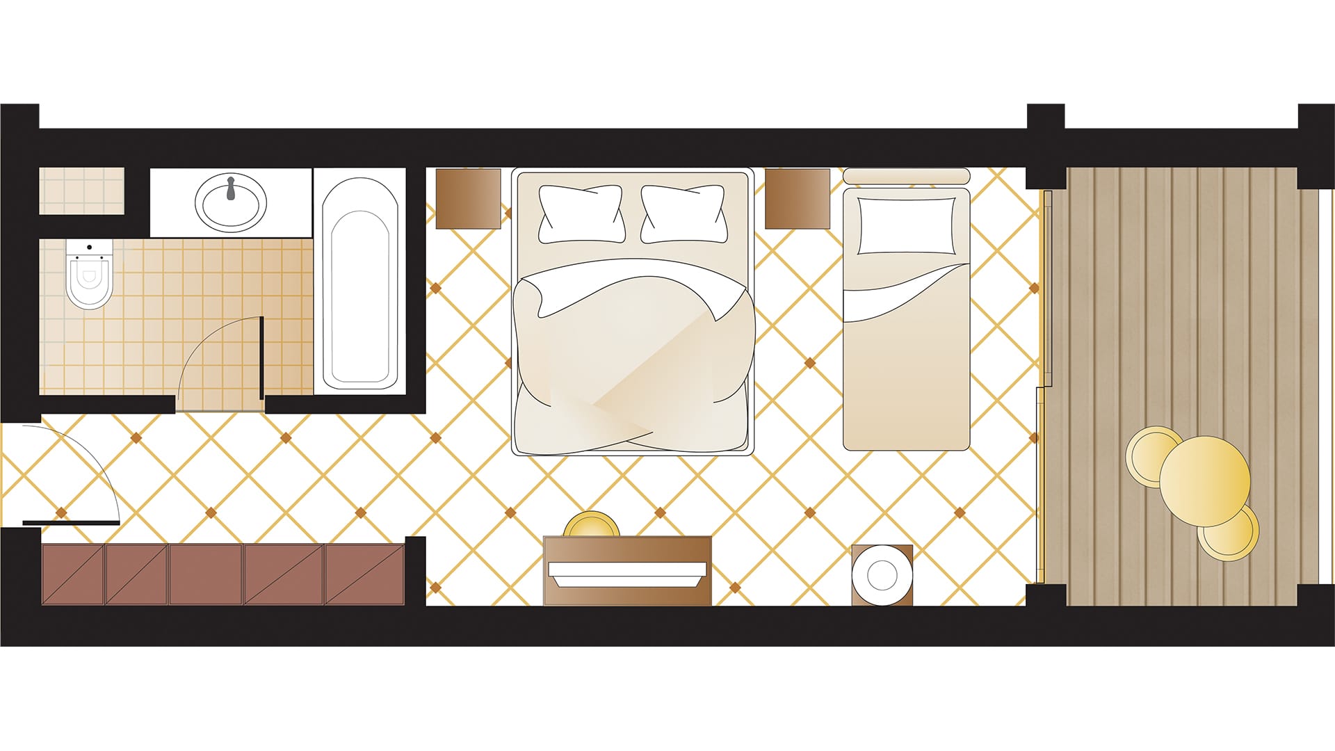 Double Room Side Sea View