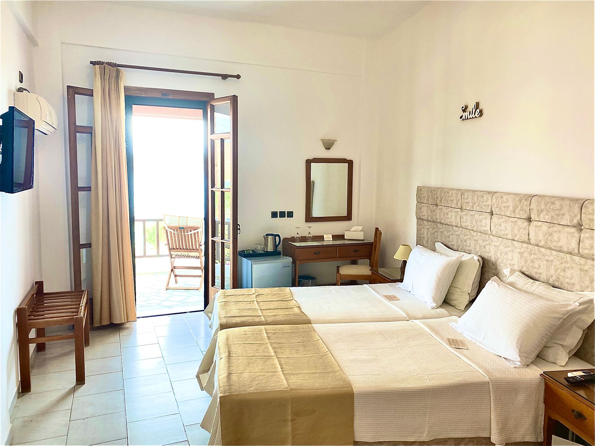 Twin Room with Sea View
