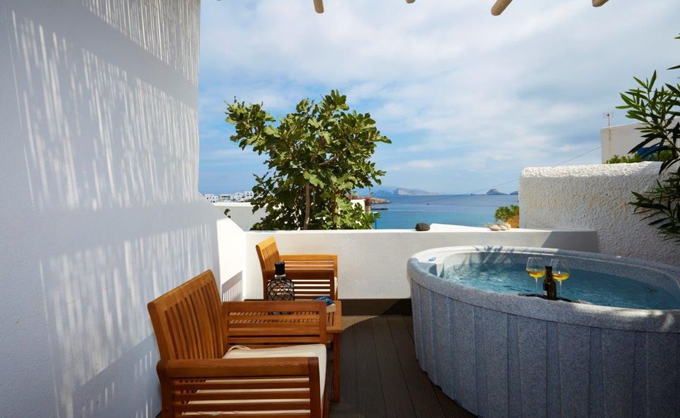 Deluxe Room with Sea View & Private Outdoor Air Jetted Tub