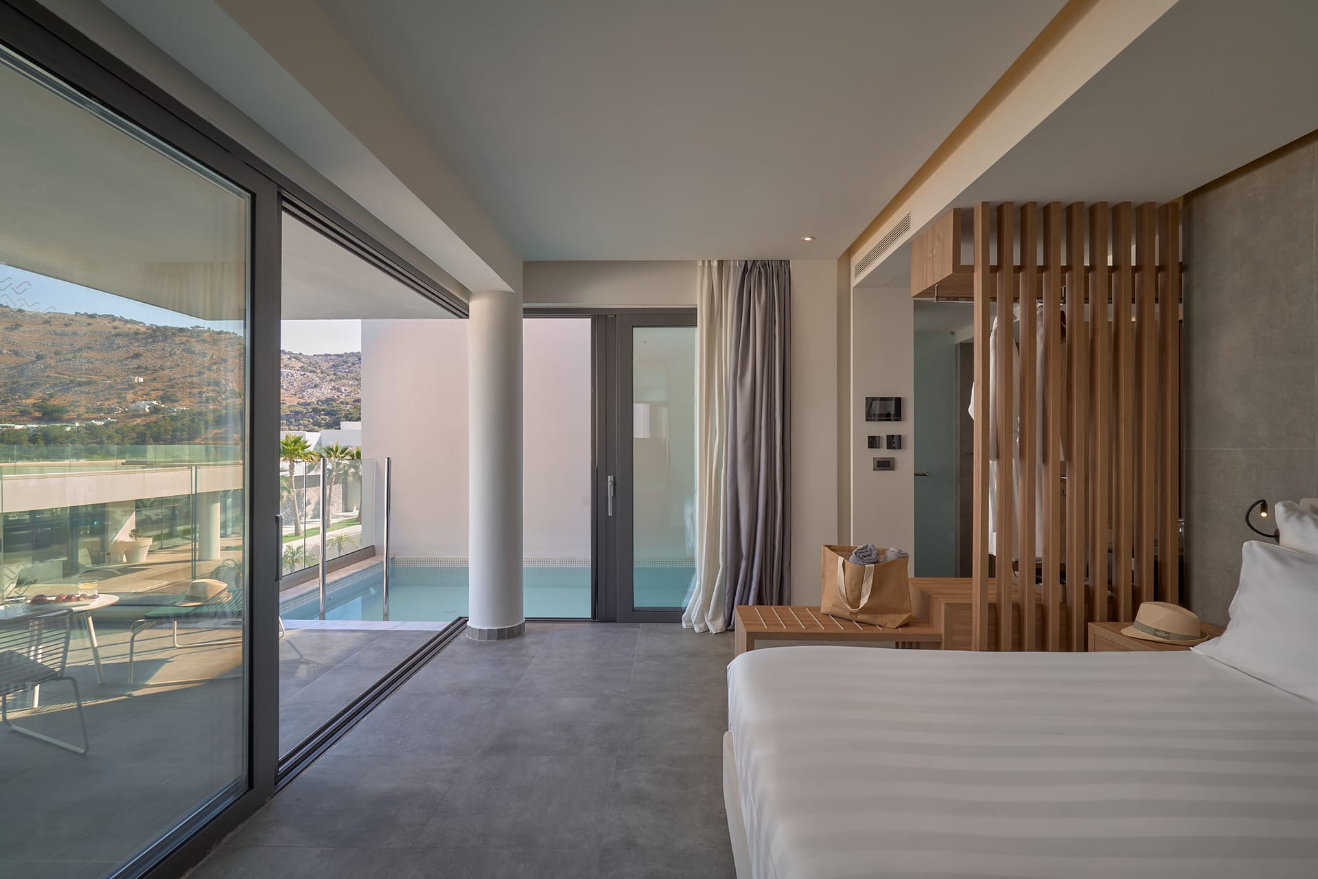 Junior Suite with Private Pool & Inland View