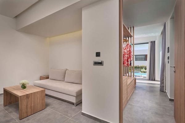 Junior Suite with Private Pool & Inland View