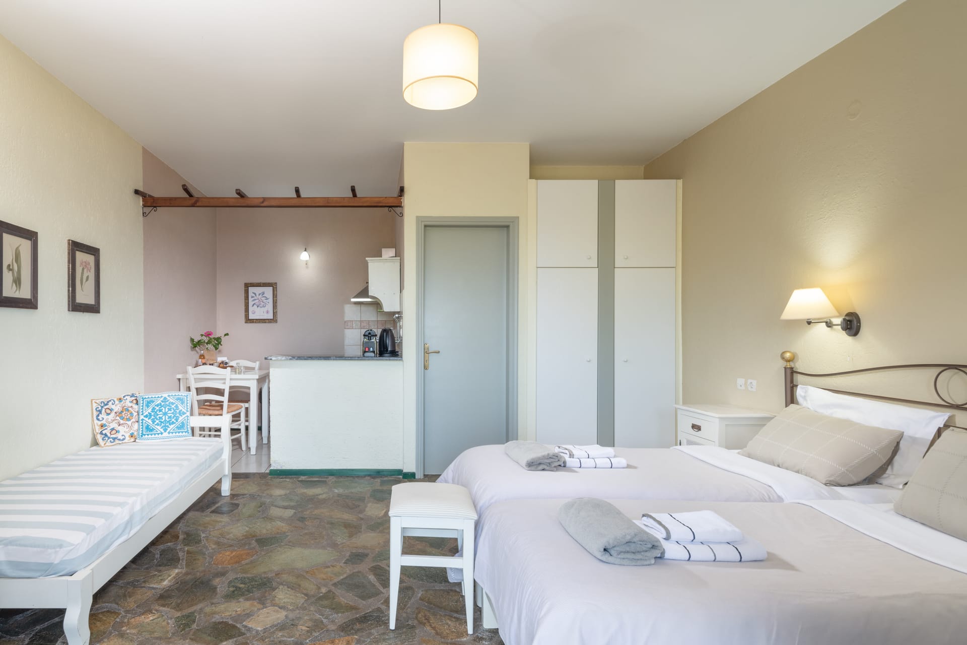 Classic Twin Studio with Sea View