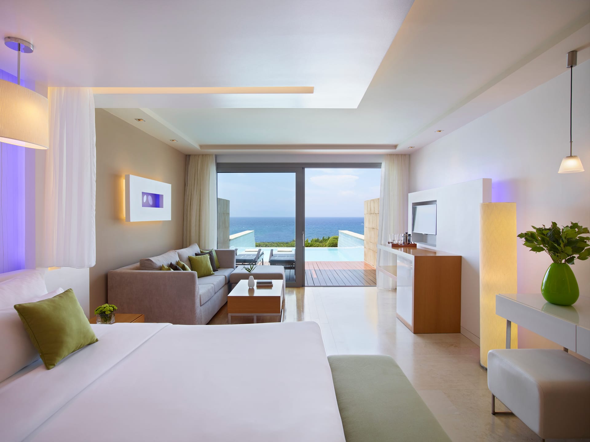 Amus Suite with Private Pool Sea View