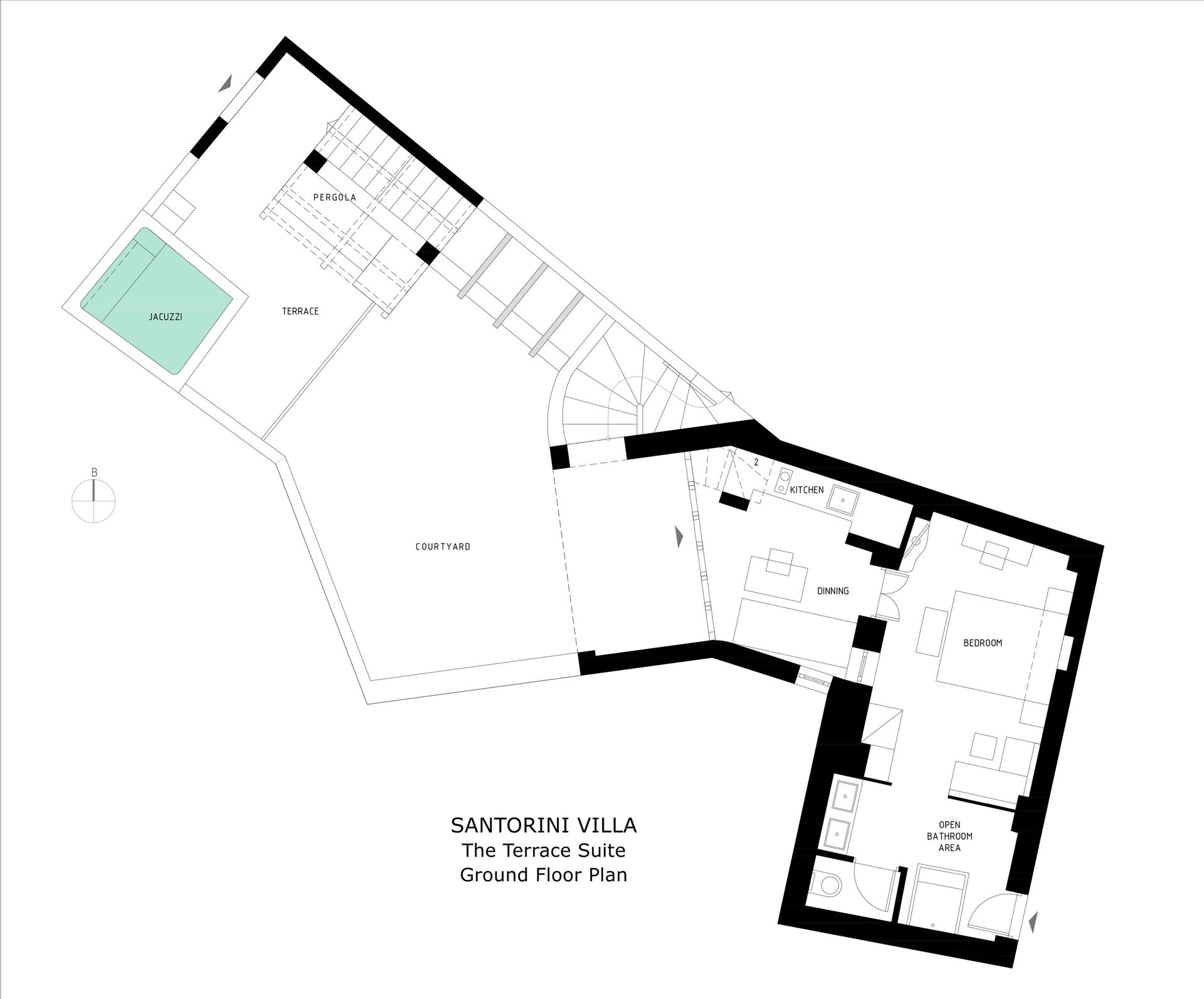 Kallisti Villa [Courtyard Suite]