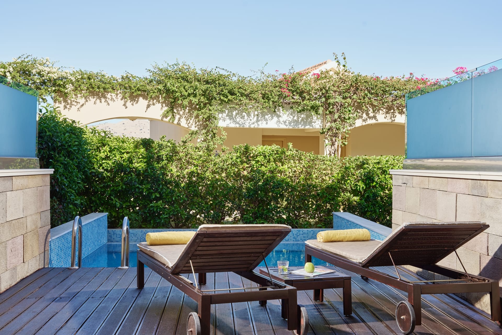 Family Suite with Private Pool & Garden View