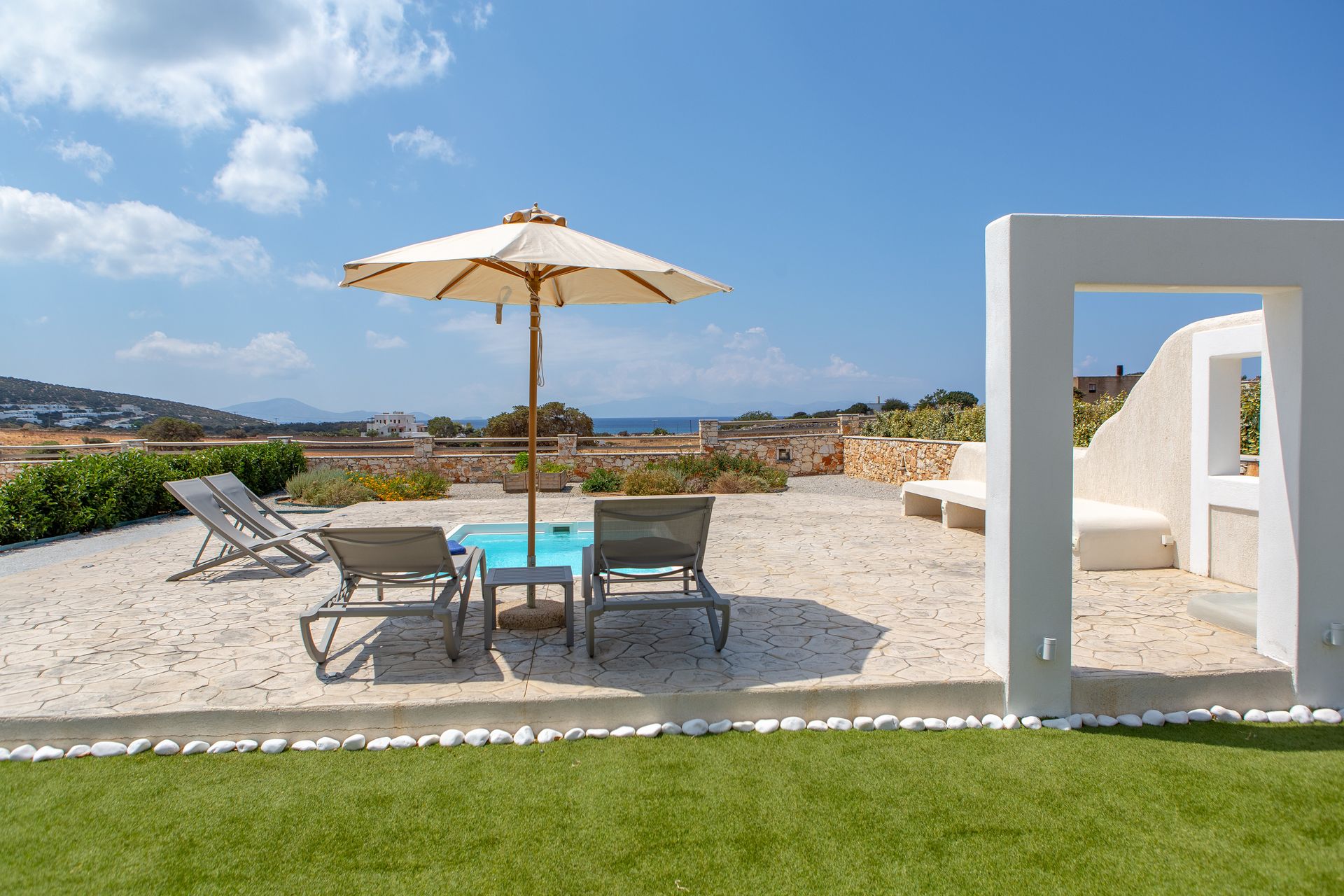 Two Bedroom Villa Private Pool & Sea View (Green)