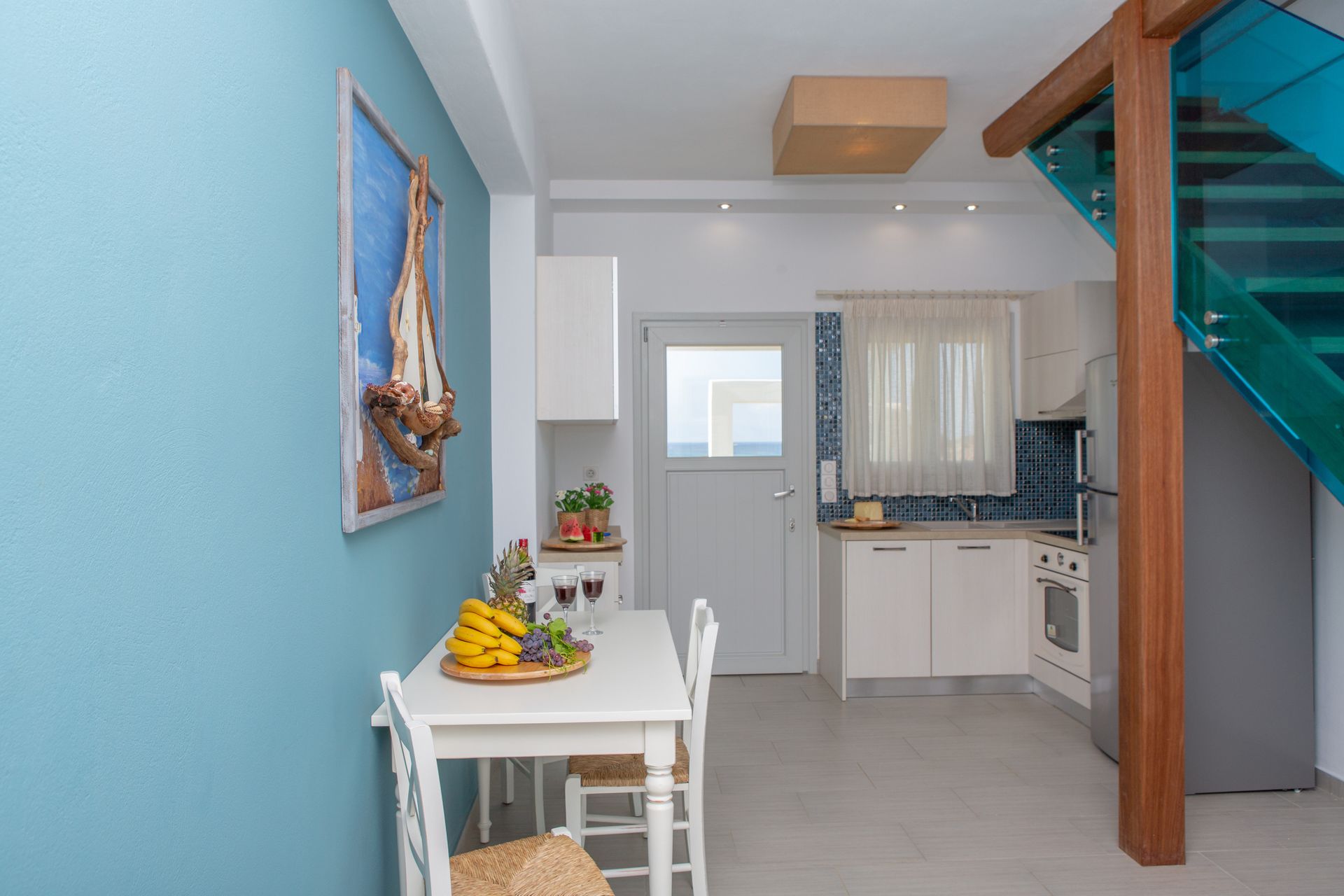 Two Bedroom Villa Private Pool & Sea View (Blue)
