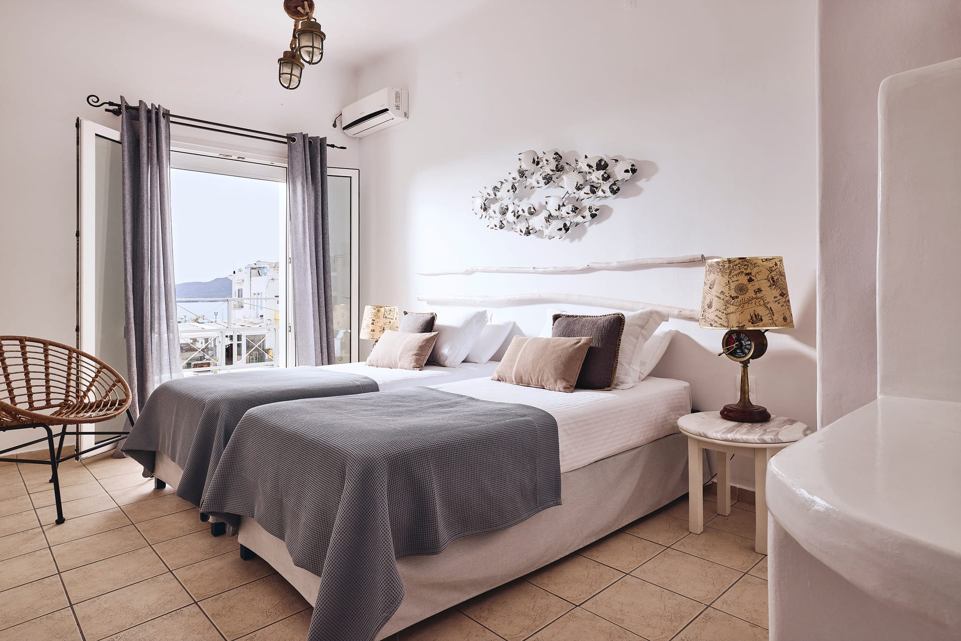 Superior Triple Room with Sea View