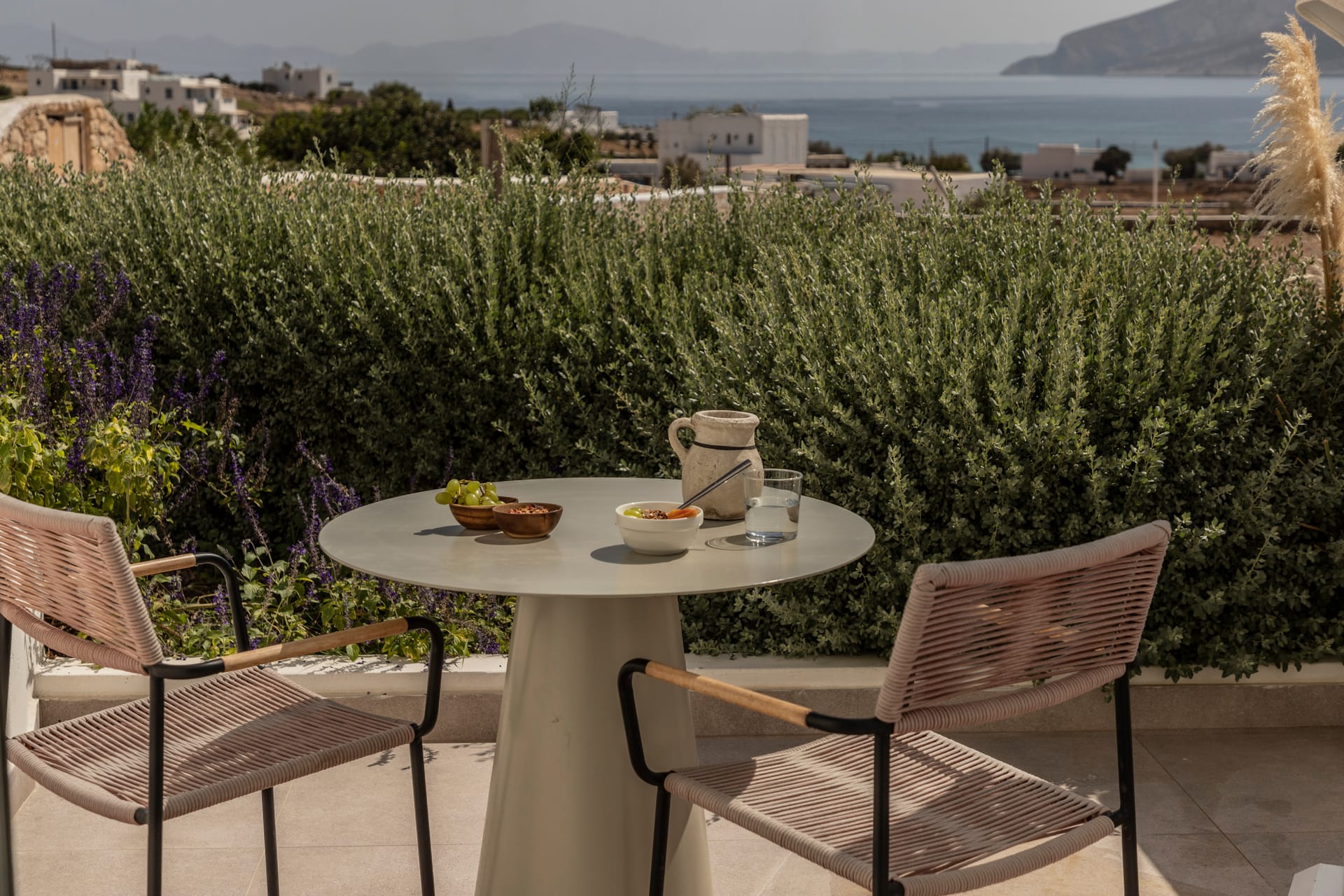 Junior Double with Large Terrace Sea View (ground floor)