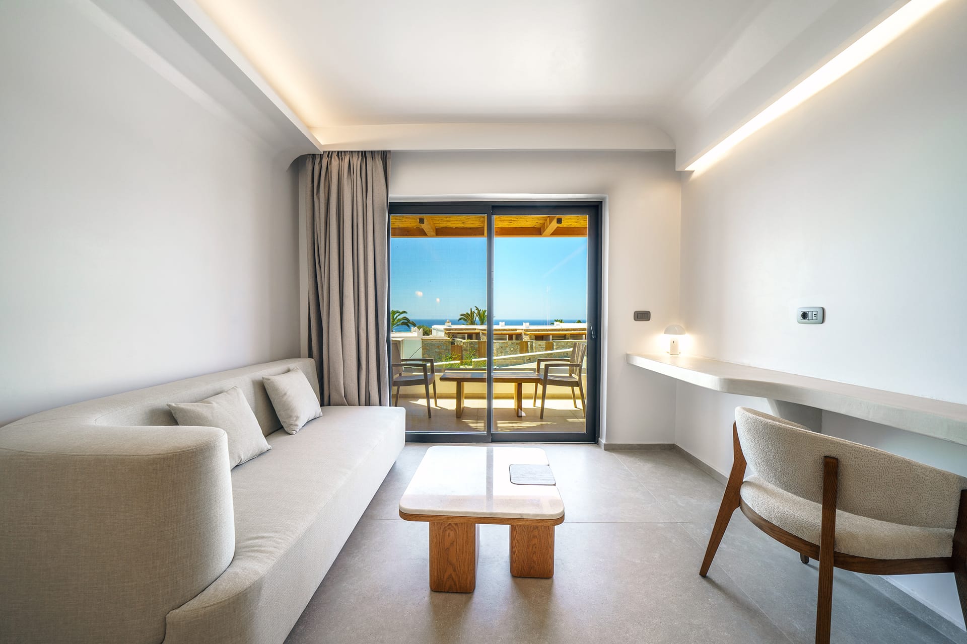 Aegean Junior Suite with Balcony &amp; Sea View