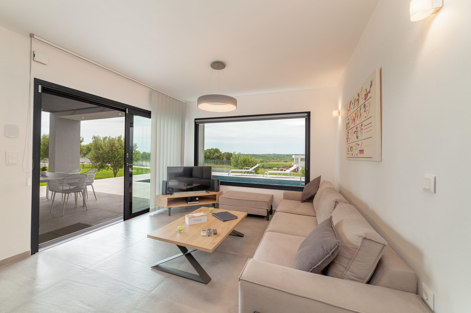 Villa Sunset with Garden &amp;  Sea View