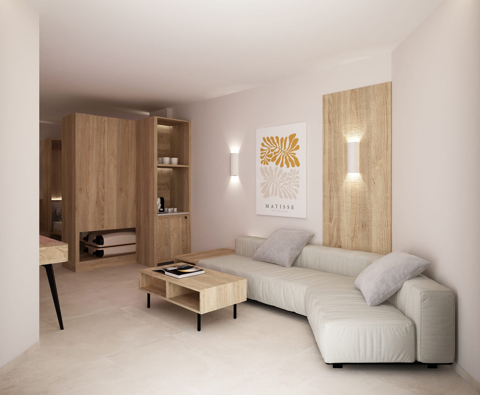 Family Suite with 2 Bedrooms Sea View and Private Pool