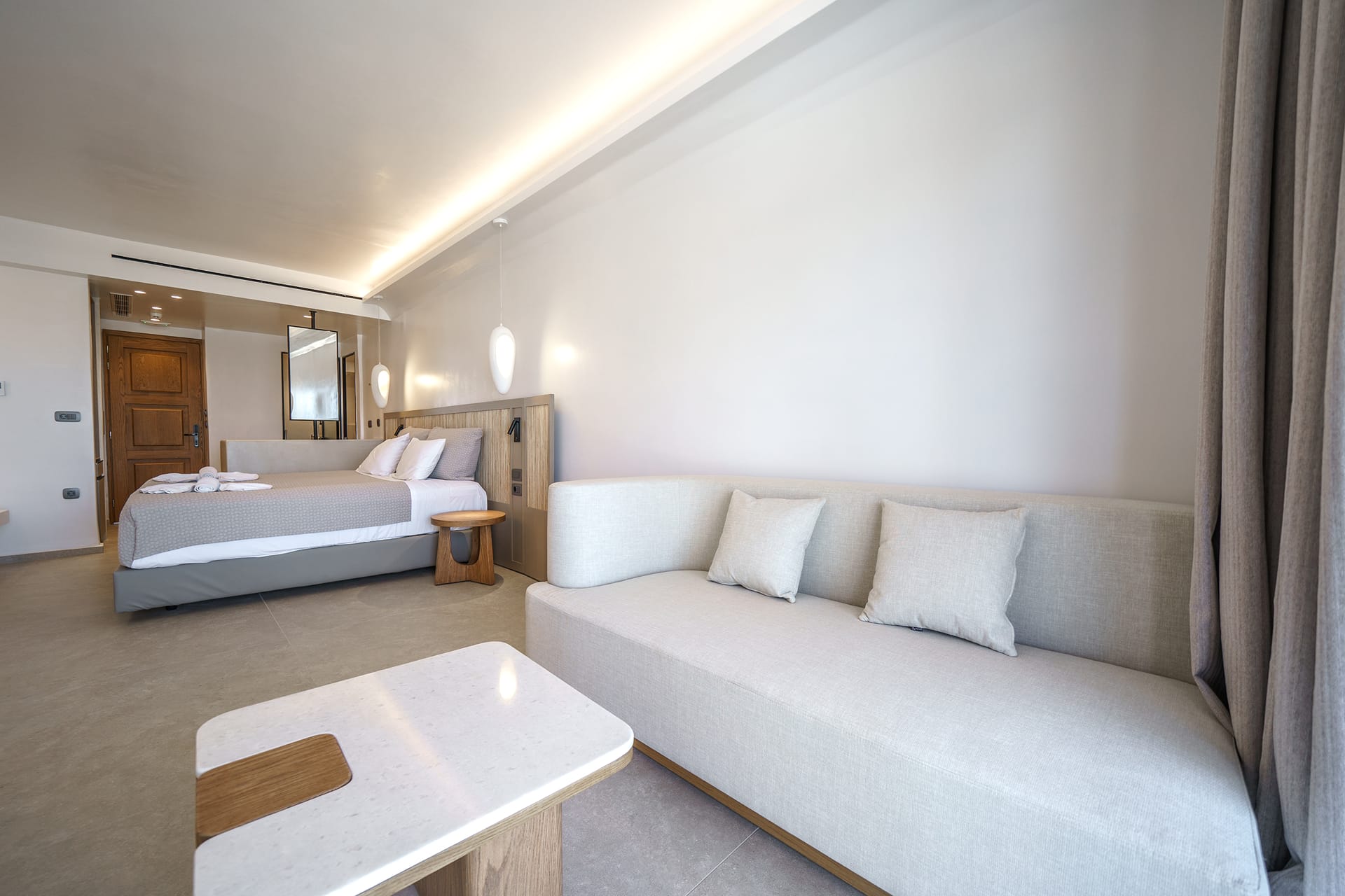Aegean Junior Suite with Terrace &amp; Sea View