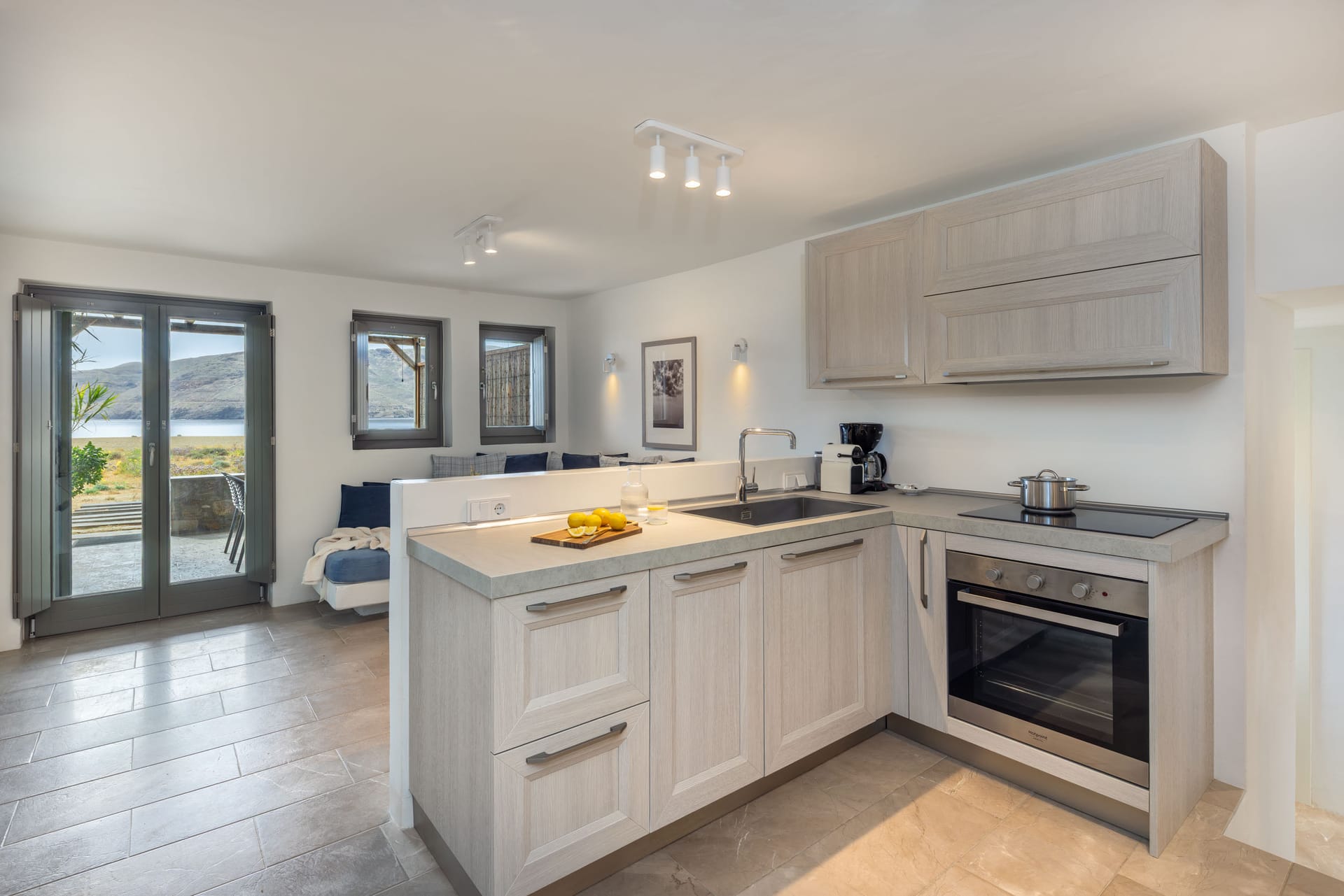 Two Bedroom Beachfront Maisonette - Ammoa Beach Residences