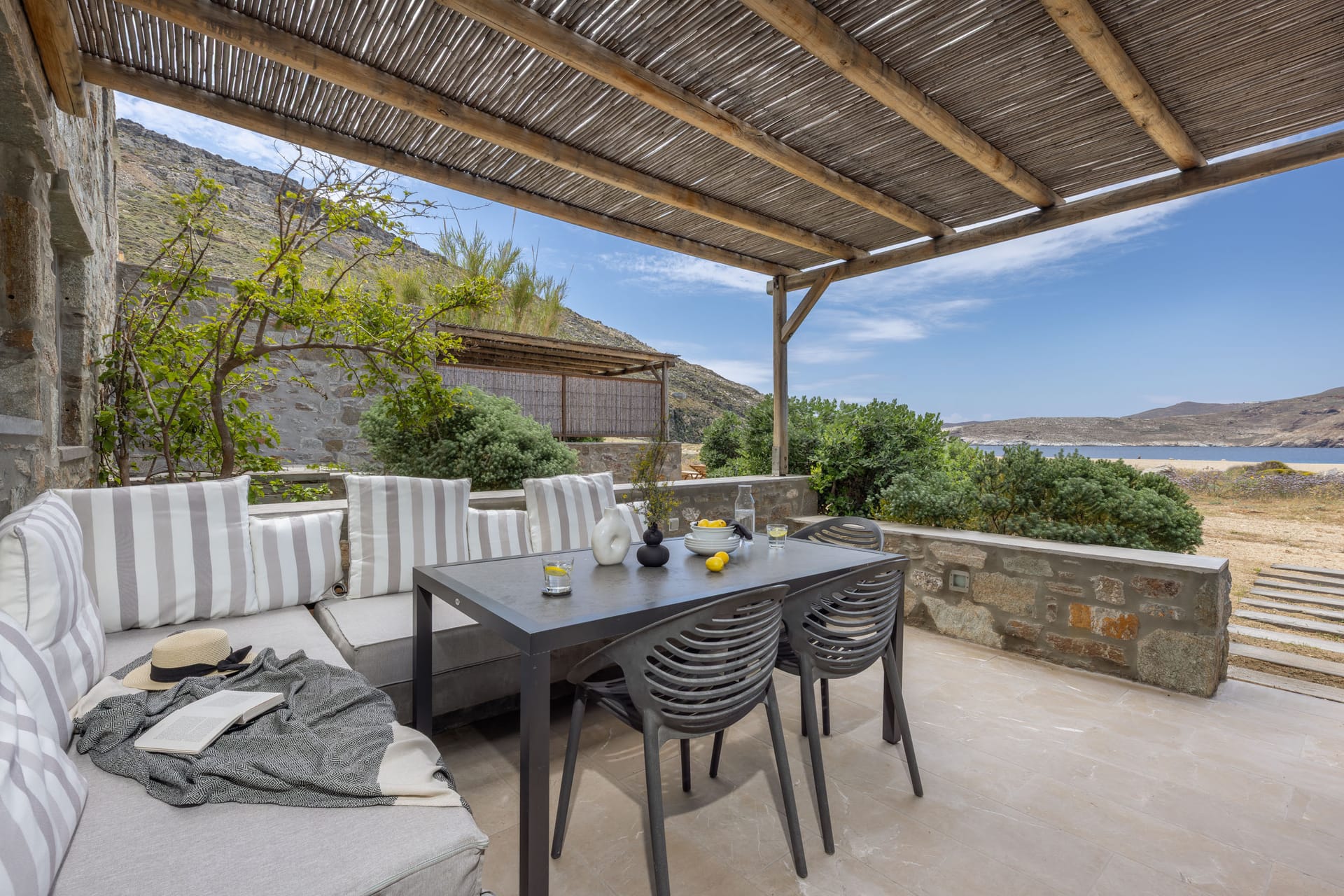 Three Bedroom Beachfront Grand Maisonette - Ammoa Beach Residences